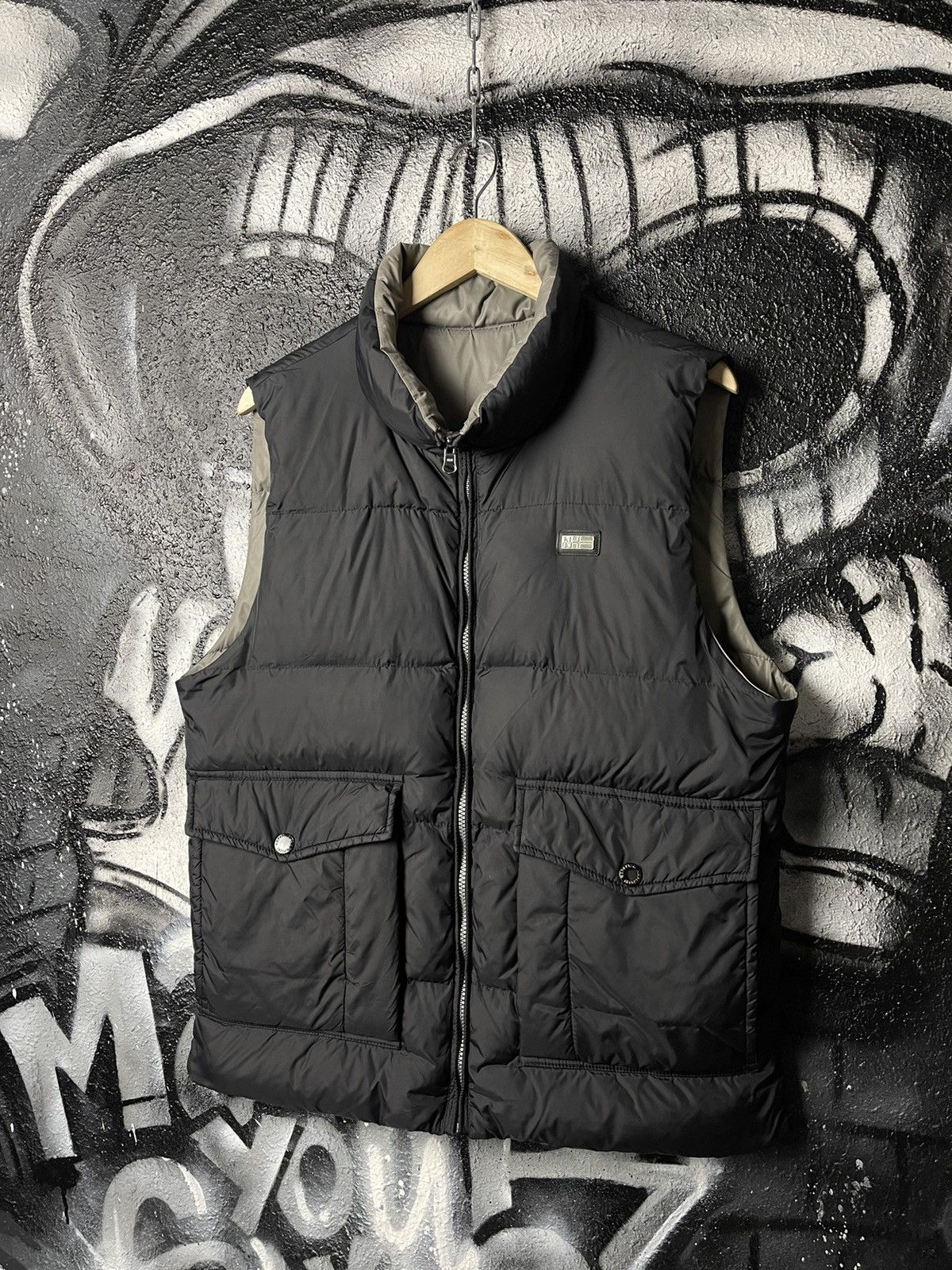 Napapijri Napapijri Big Logo Double Sided Down Vest Men’s Size L Size US L / EU 52-54 / 3 - 1 Thumbnail