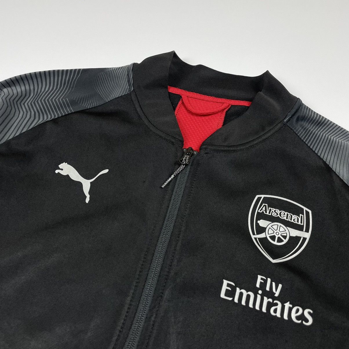 ARSNL × Puma Arsenal FC Puma Football Training Jacket Soccer Track Topzip Size US L / EU 52-54 / 3 - 6 Thumbnail