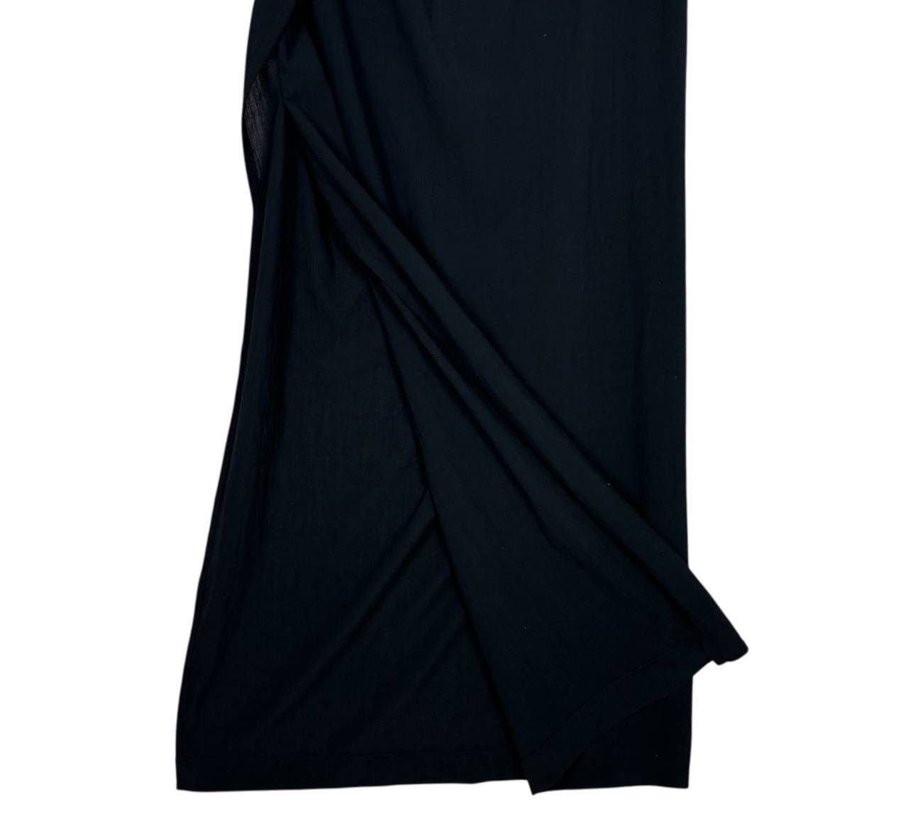 Yohji Yamamoto Y’s Yohji Yamamoto Wool Wrap Maxi Skirt Archival Black 3 Size 29" - 4 Thumbnail