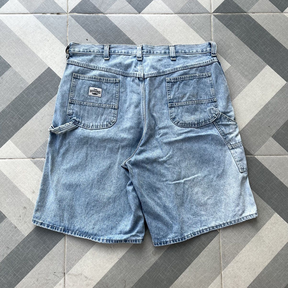 Lee × Vintage 90’s Lee Dungarees Carpenter Jorts Size US 40 / EU 56 - 2 Thumbnail