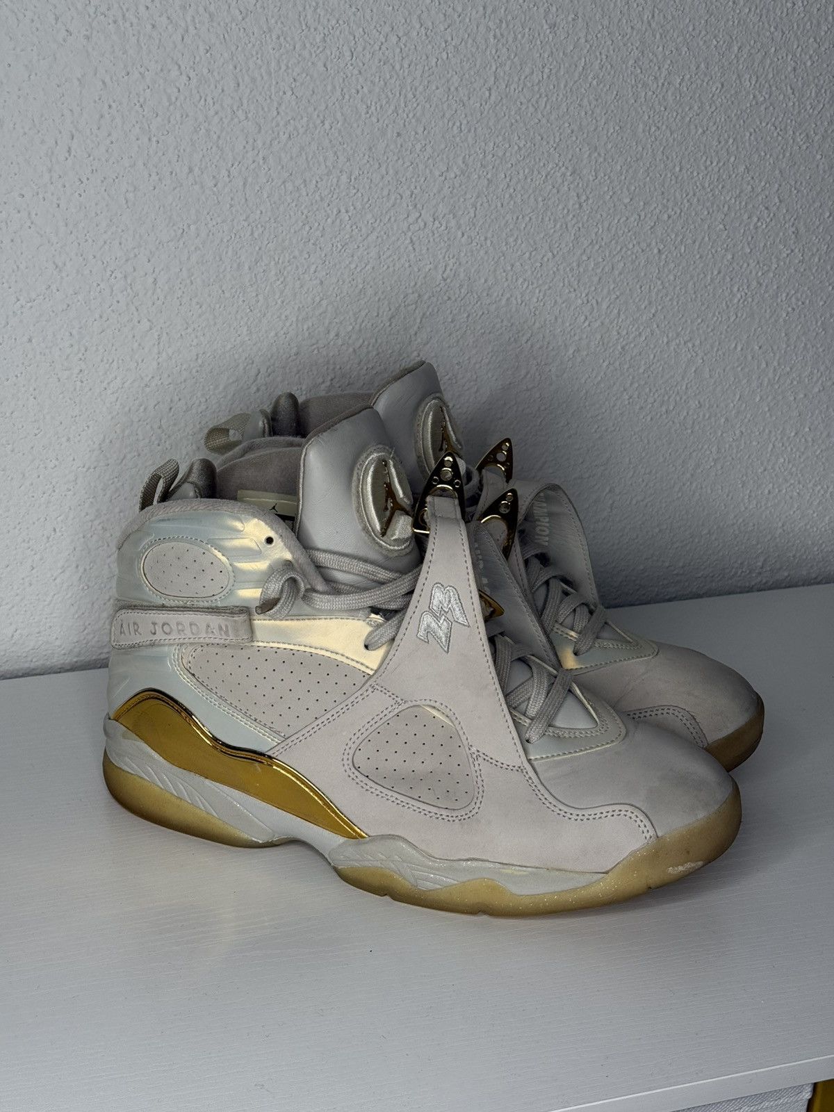 Jordan Brand Jordan 8 Retro Champagne Size US 11 / EU 44 - 1 Thumbnail