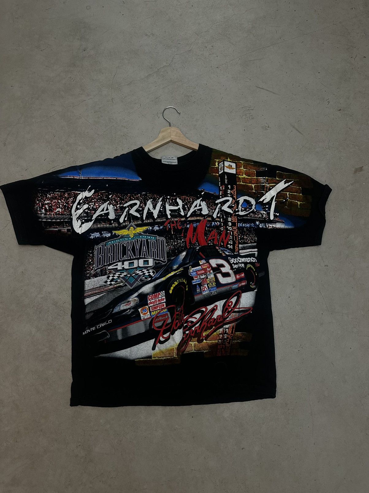 image of Nascar Aop in Black, Men's (Size XL)