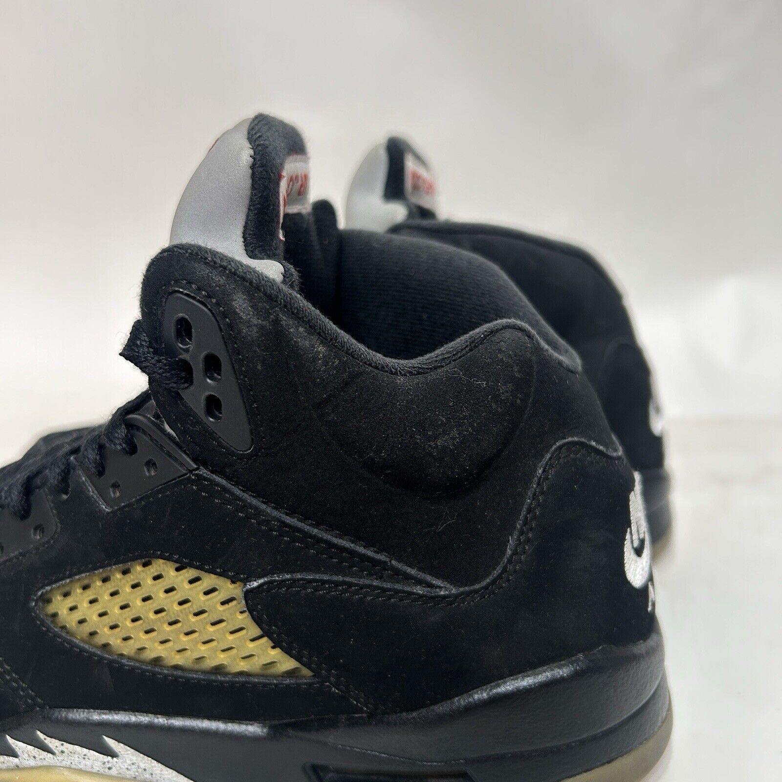 Jordan Brand Nike Shoes Air Jordan 5 Retro BG “Black Metallic” 2024 Size US 8.5 / IT 38.5 - 8 Thumbnail