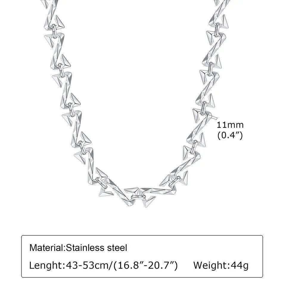 Jewelry 11mm Chain Necklaces Size ONE SIZE - 3 Thumbnail