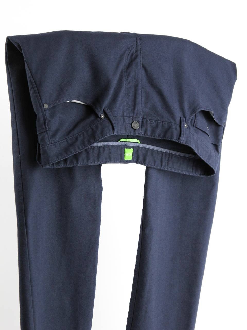 Hugo Boss HUGO BOSS Blue knitted pants Regular Size US 36 / EU 52 - 2 Thumbnail
