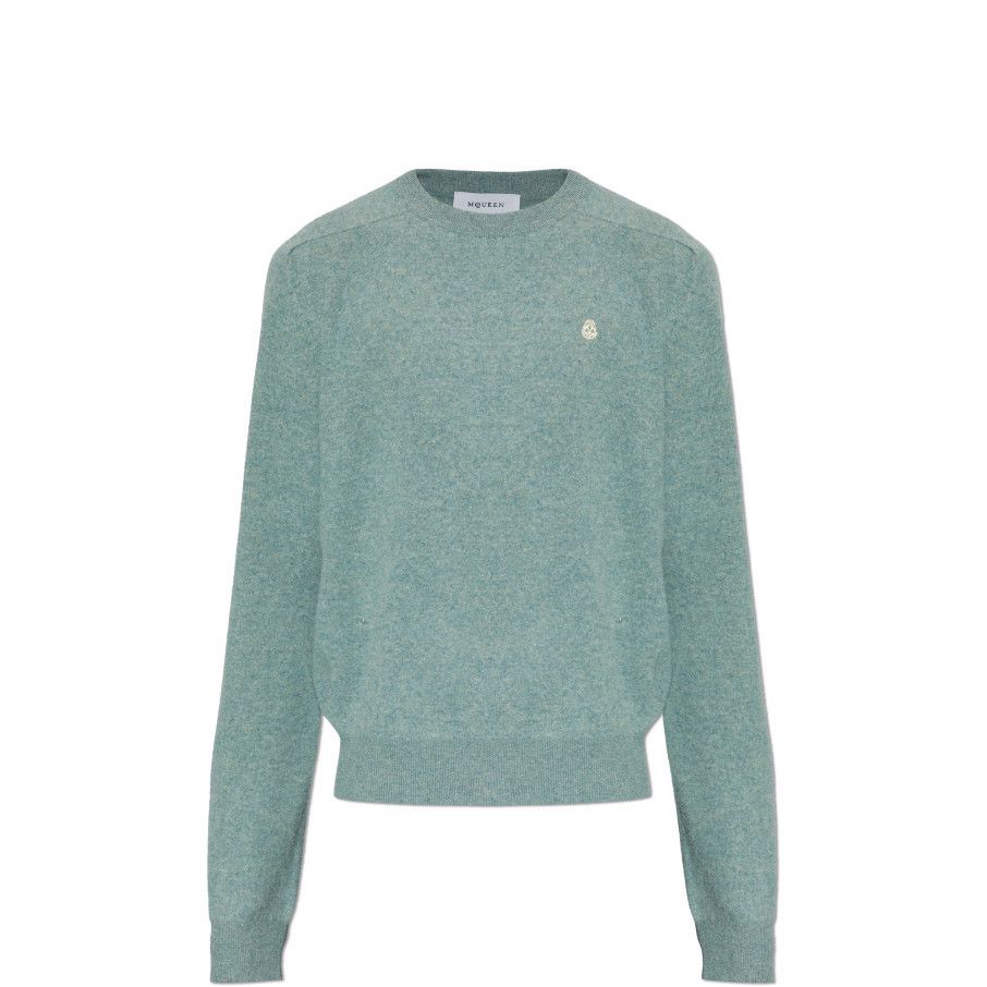 Alexander McQueen ALEXANDER MCQUEEN Blue Wool Sweater New & Authentic (Men's s Size US XXL / EU 58 / 5 - 1 Preview