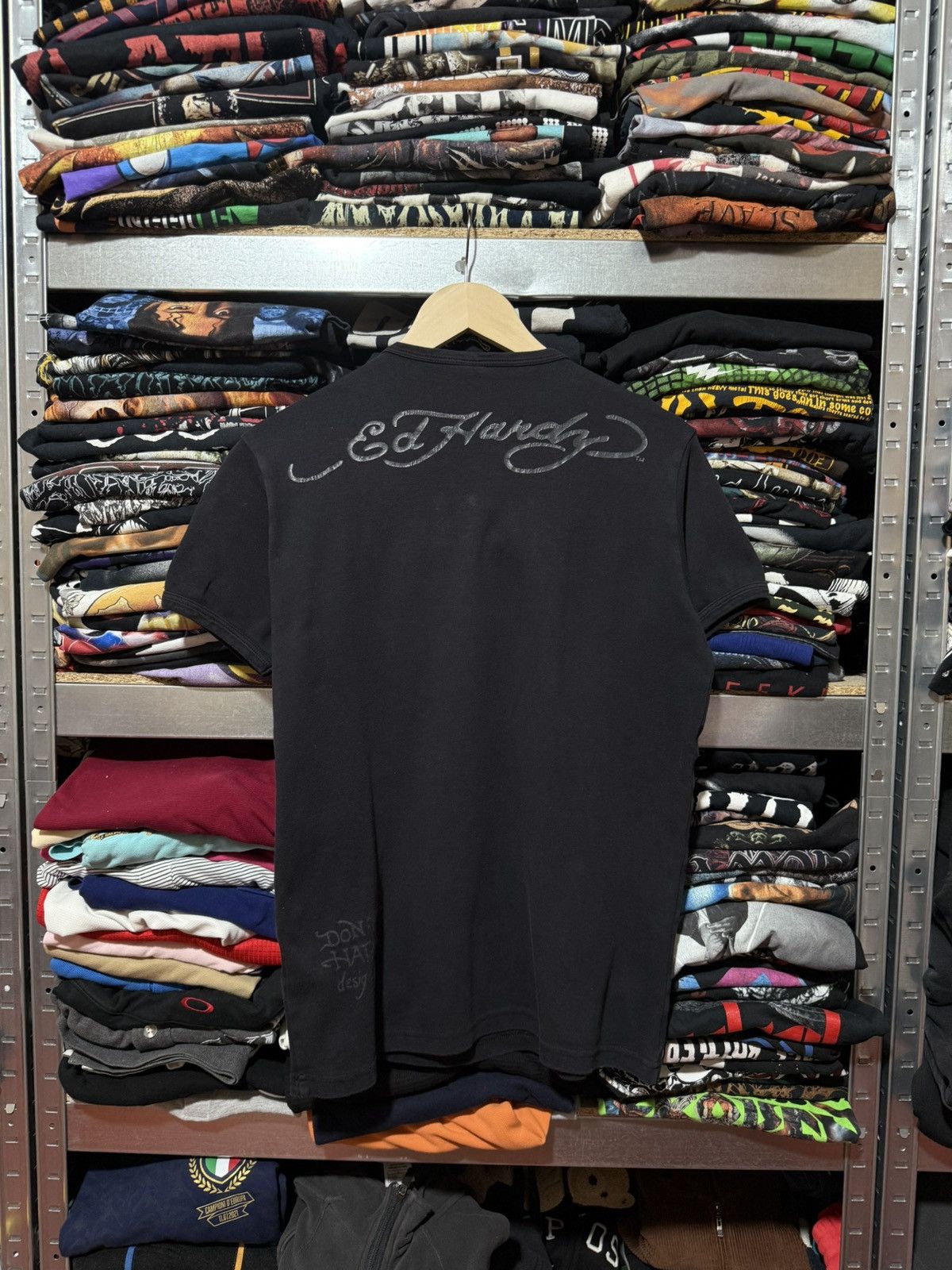 Christian Audigier × Ed Hardy Ed Hardy by christian audiger T-Shirt Y2K Hype Size US M / EU 48-50 / 2 - 2 Thumbnail