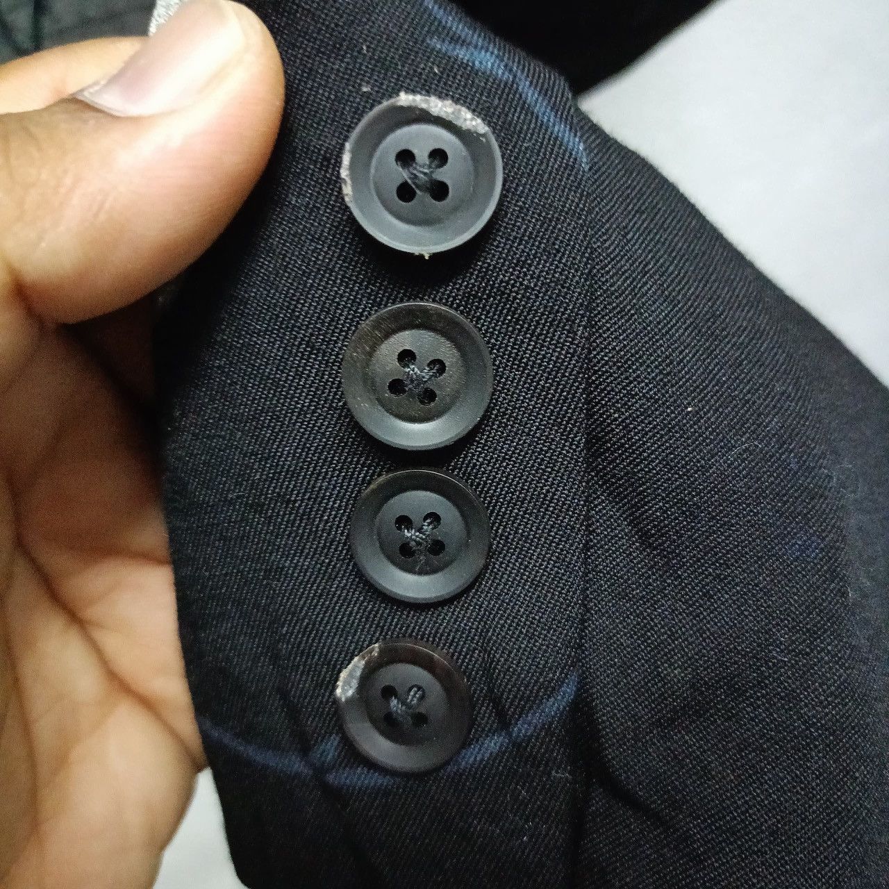 Vintage × Yohji Yamamoto Fall 2014 Yohji Yamamoto Skull Blazer Size 38R - 18 Thumbnail
