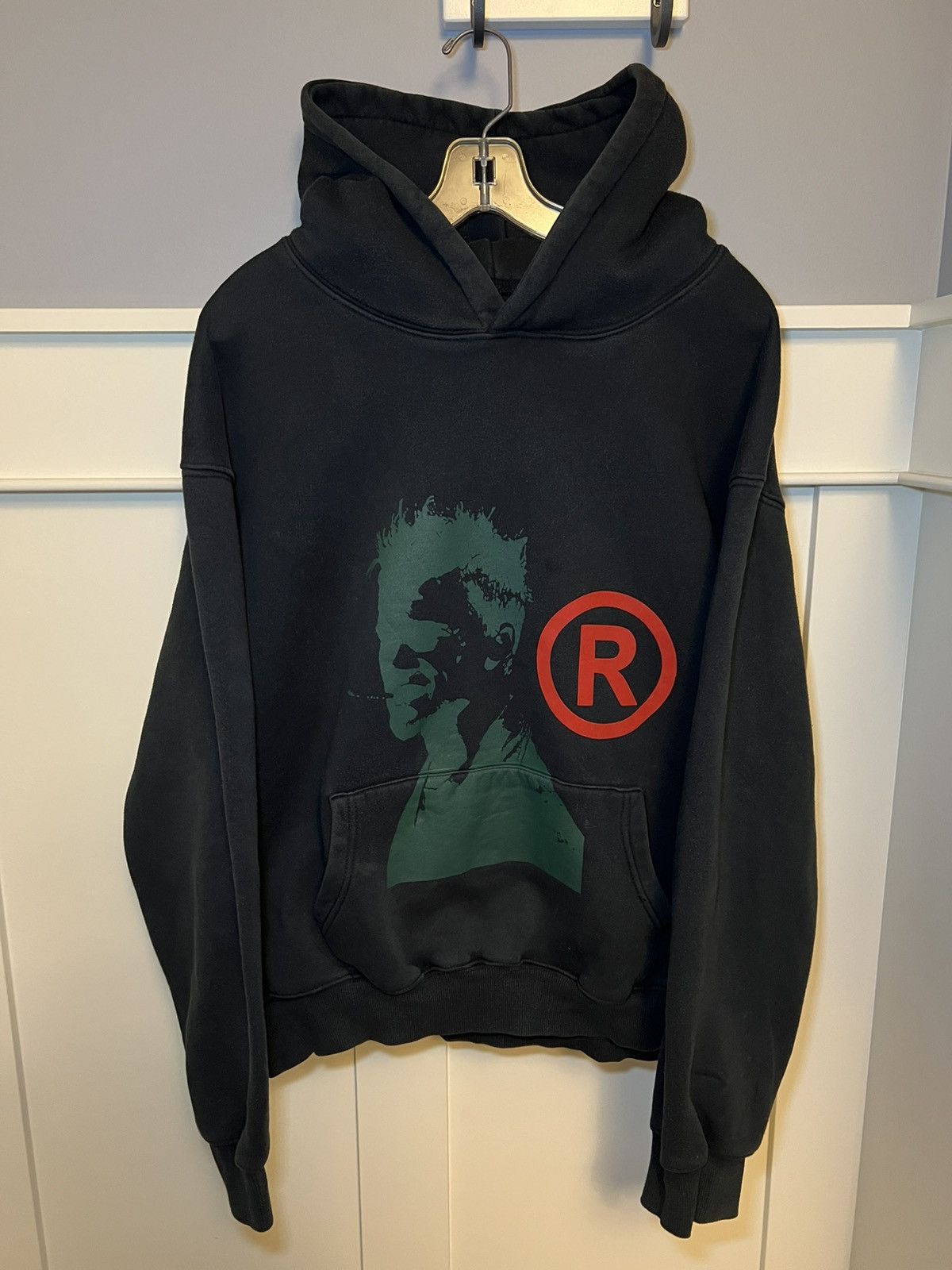 Vintage Joy Division 1/300 Brad Pitt fight club pullover hoodie Size US L / EU 52-54 / 3 - 1 Thumbnail