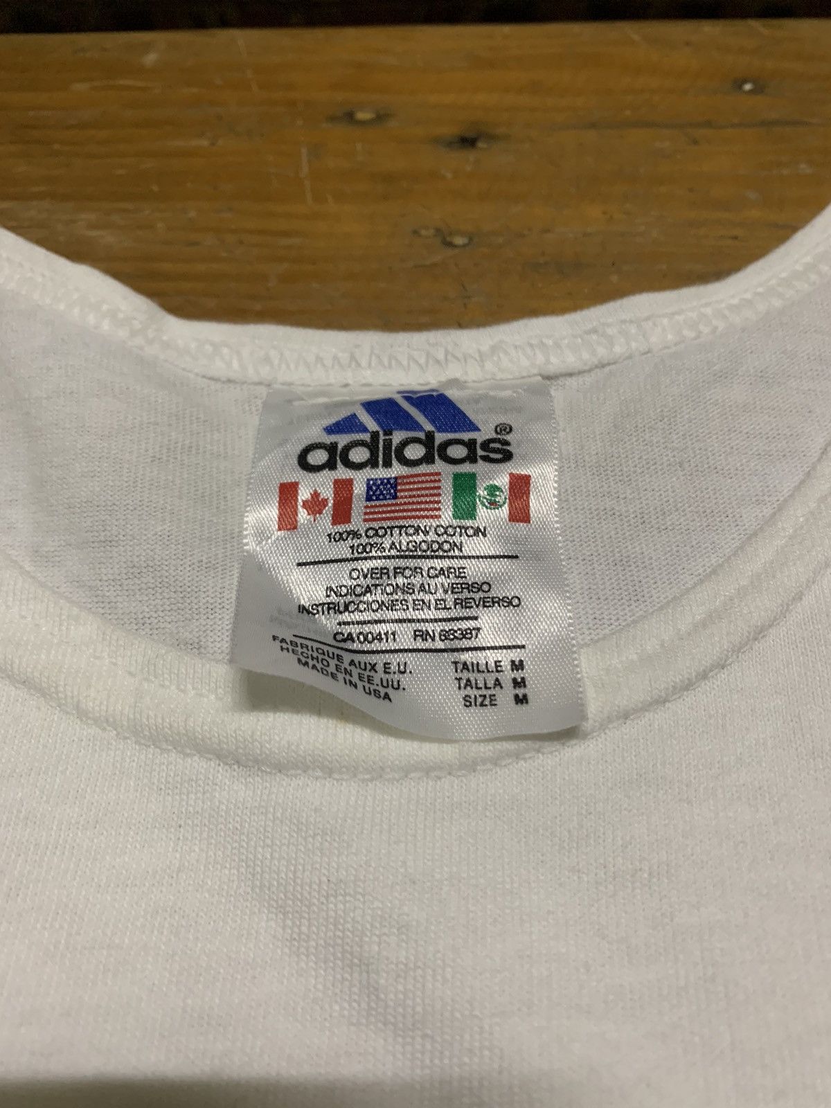 Adidas × Vintage Y2k Adidas Tank Top Big Logo Printed Tee Size US XS / EU 42 / 0 - 4 Thumbnail