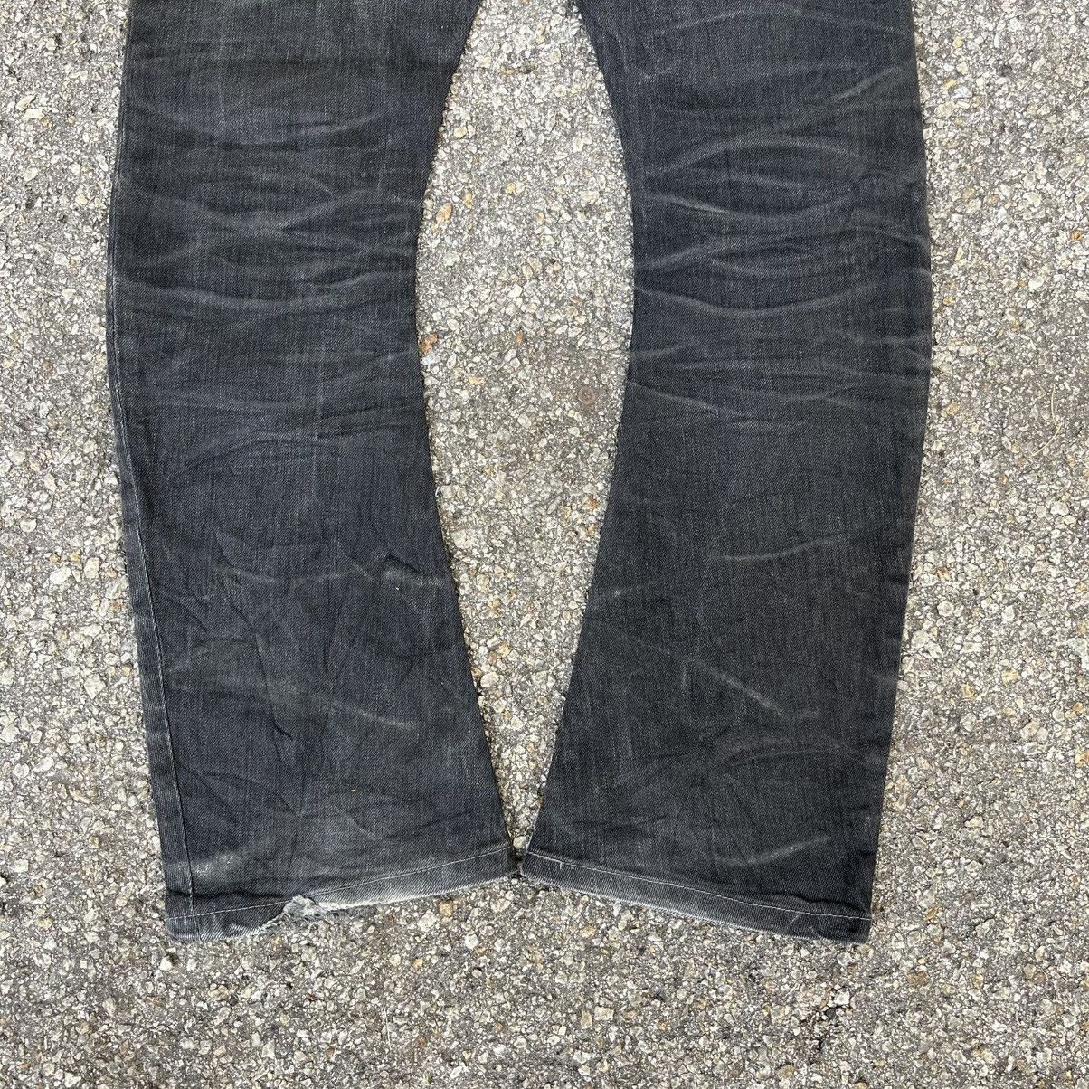 Tornado Mart Tornado Mart Clawmark Denim Curve Leg Bootcut Flare Jeans Size US 29 - 10 Thumbnail
