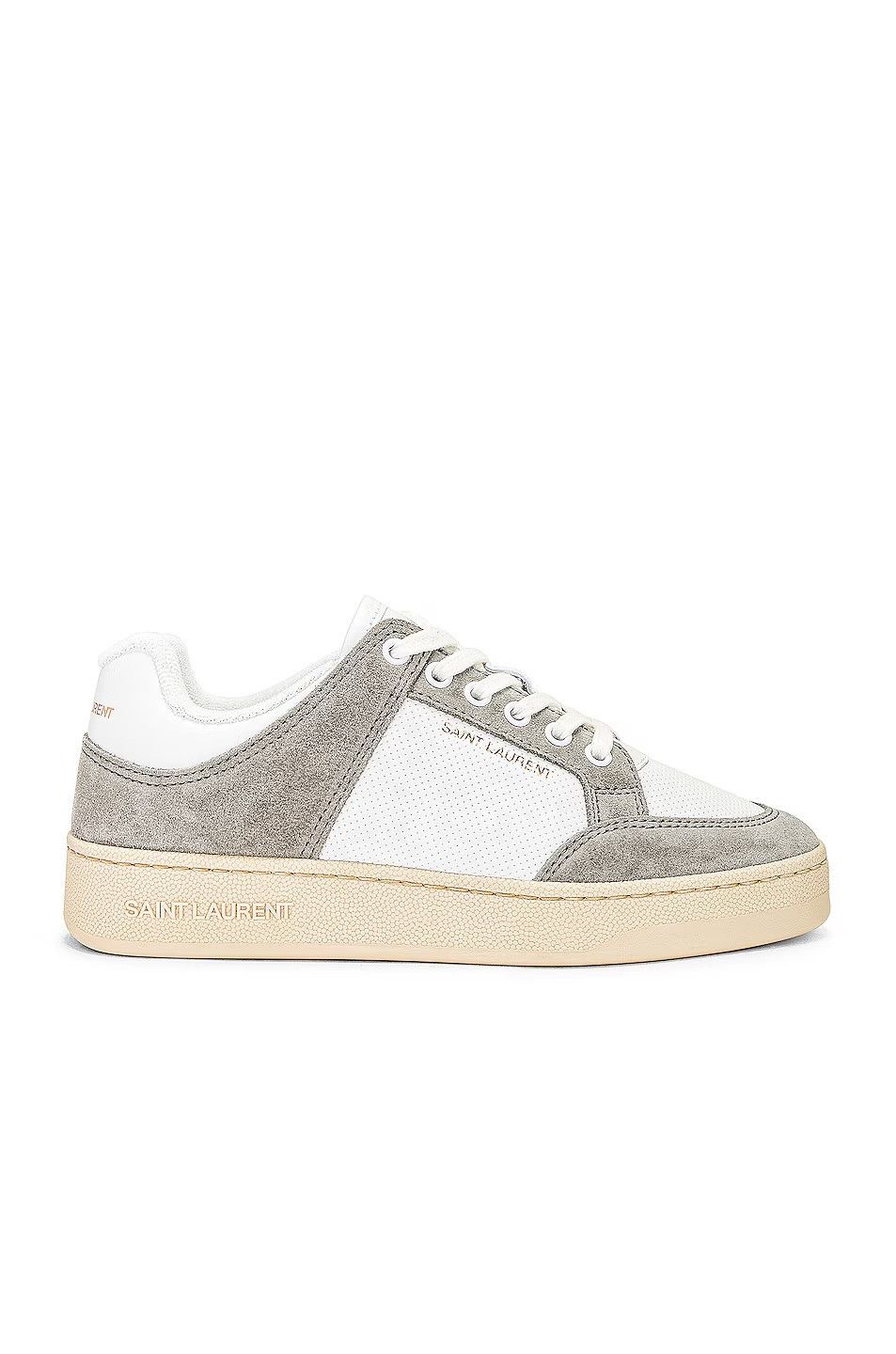 Saint Laurent Paris o1w1db10526 713602 SL/61 Sneakers in Leather and Suede Size US 11 / IT 41 - 1 Thumbnail