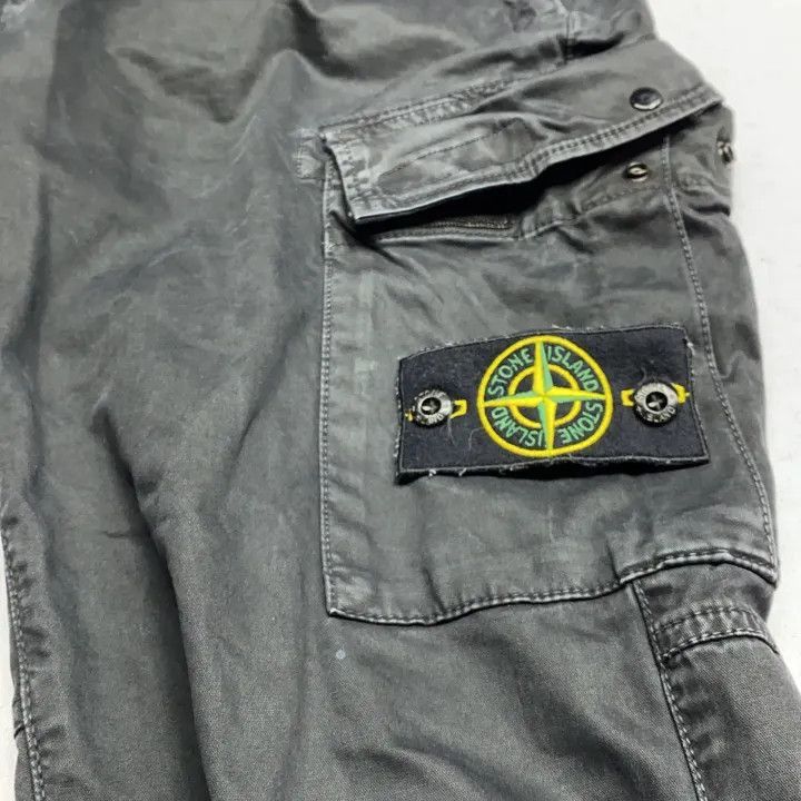 Stone Island Stone Island Black Cargo Pants for Men Size US 30 / EU 46 - 3 Thumbnail