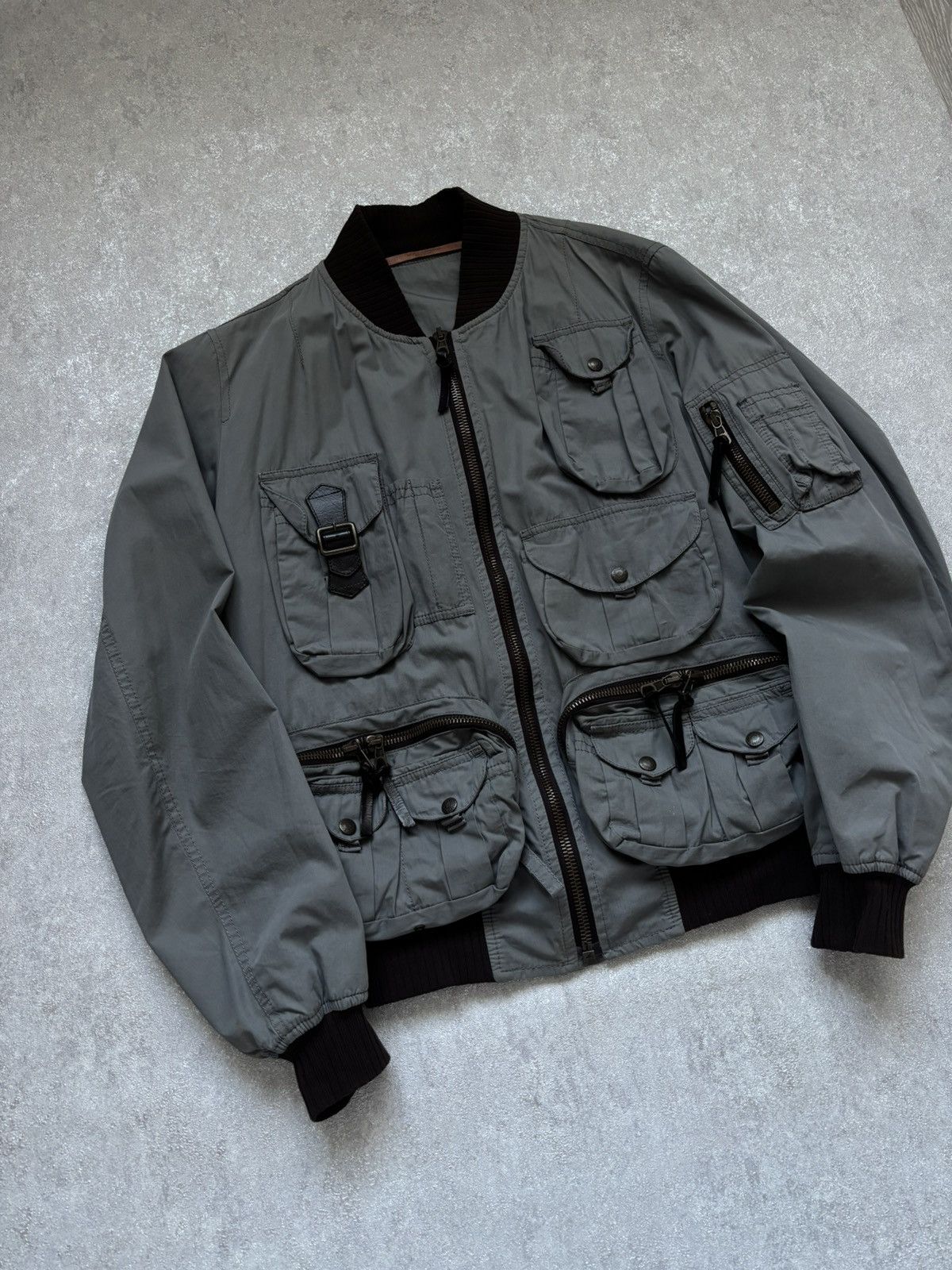 Dolce & Gabbana Dolce & Gabbana archive bomber jacket early SS03 multipocket Size US L / EU 52-54 / 3 - 4 Thumbnail
