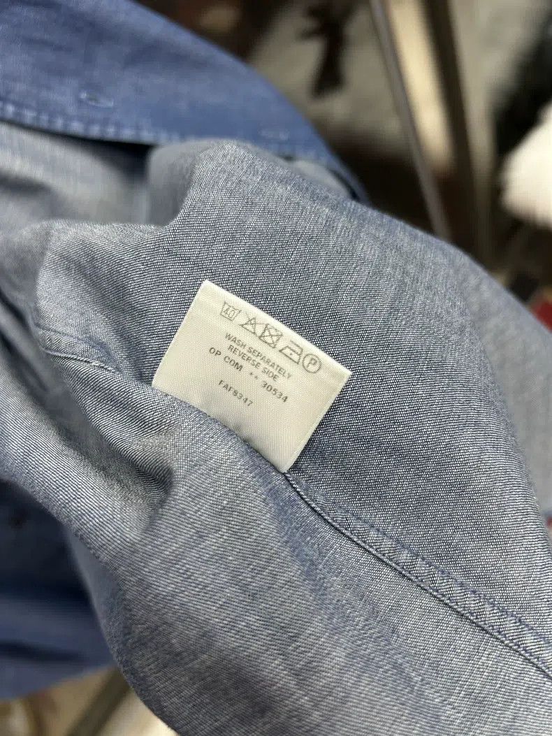 Loro Piana Loro Piana Light Blue Denim Shirt Size XXL / US 16-18 / IT 52-54 - 8 Thumbnail