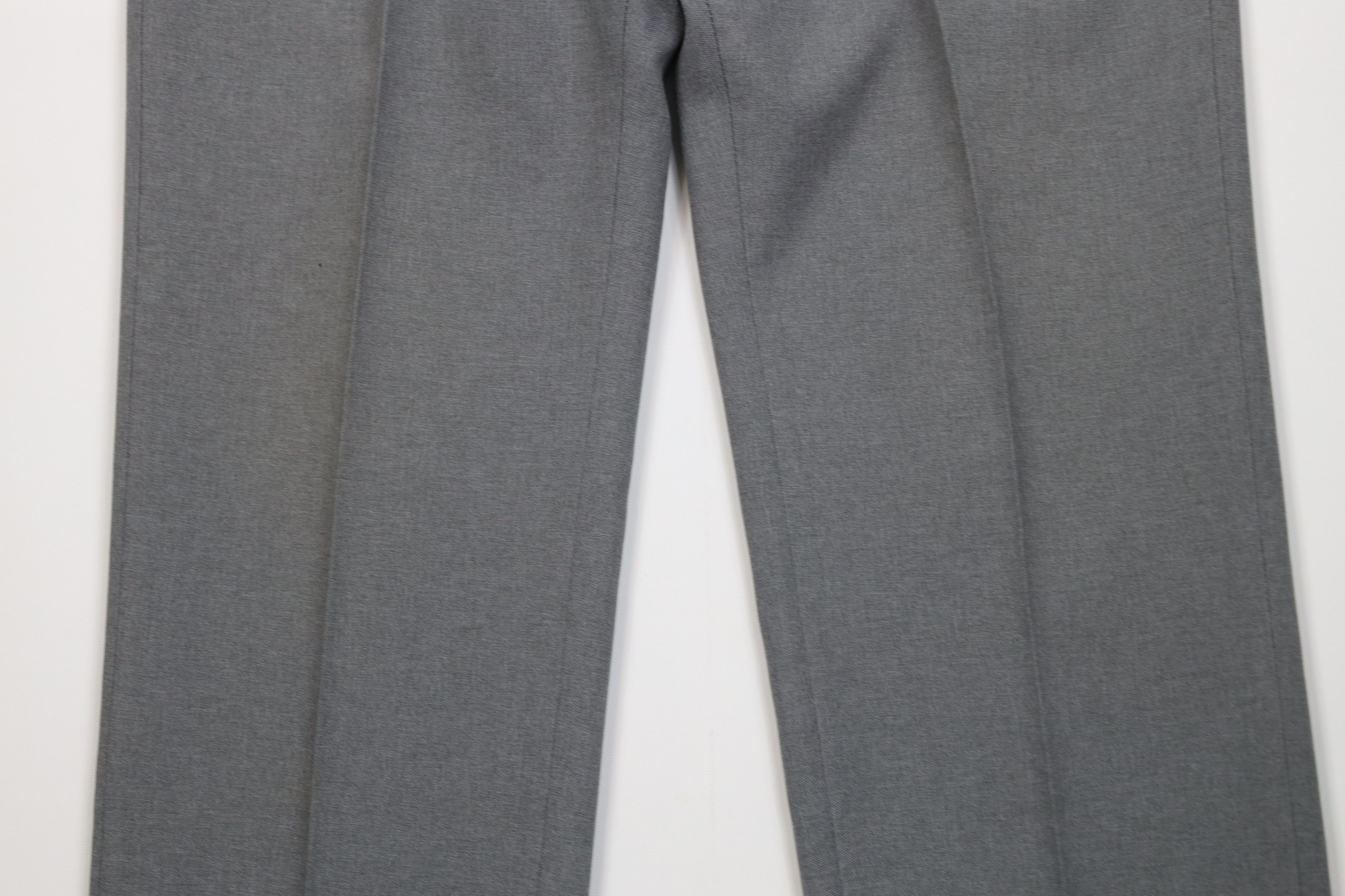 Vintage Vintage 70s Streetwear Flared Wide Leg Chino Pants Gray USA Size US 38 / EU 54 - 3 Thumbnail