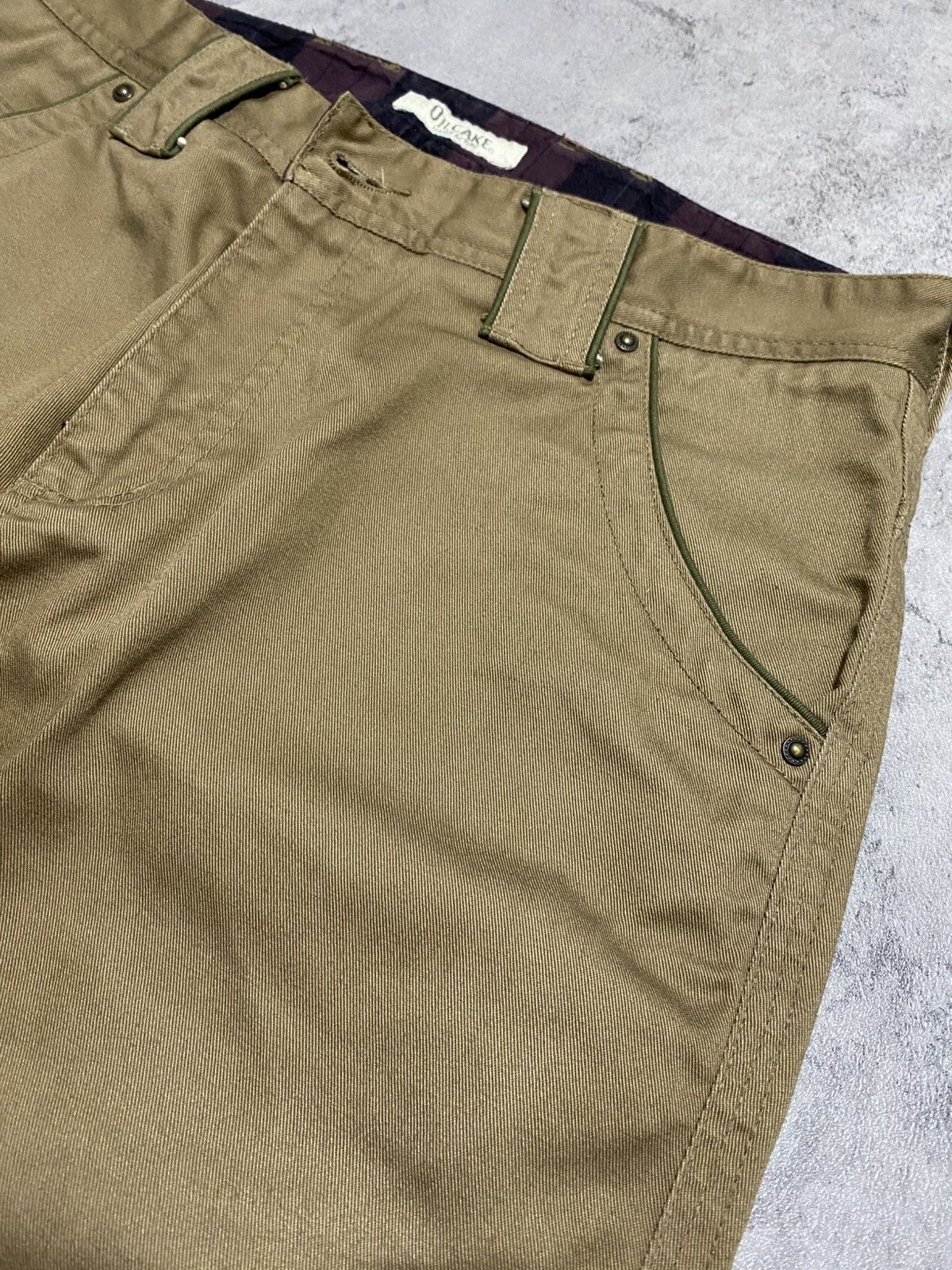 Other OIL CAKE MANUFACTURE BACK CINCH WORKWEAR PANTS Size US 34 / EU 50 - 6 Thumbnail