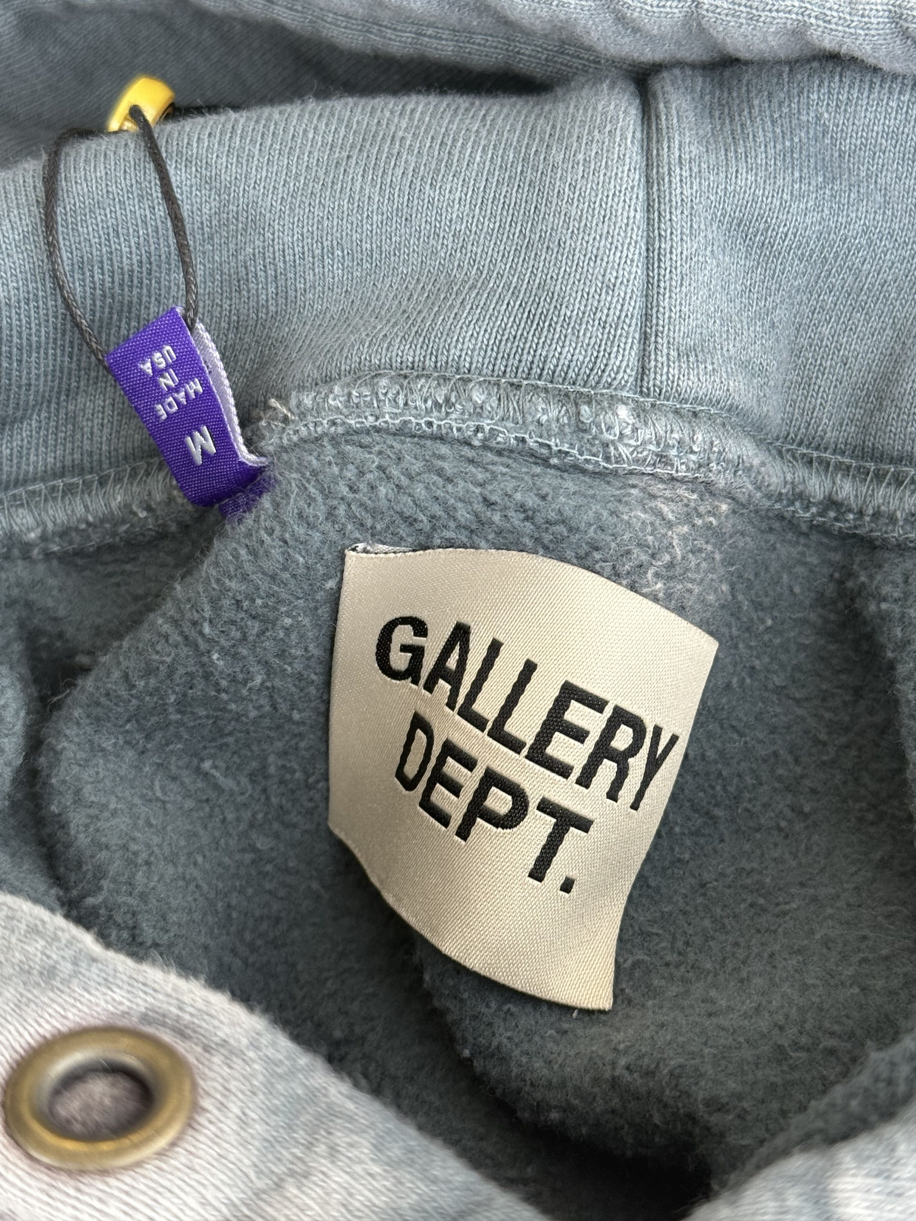 Gallery Dept. Gallery Dept Ash Black Ventura Hoodie Size US XL / EU 56 / 4 - 5 Thumbnail
