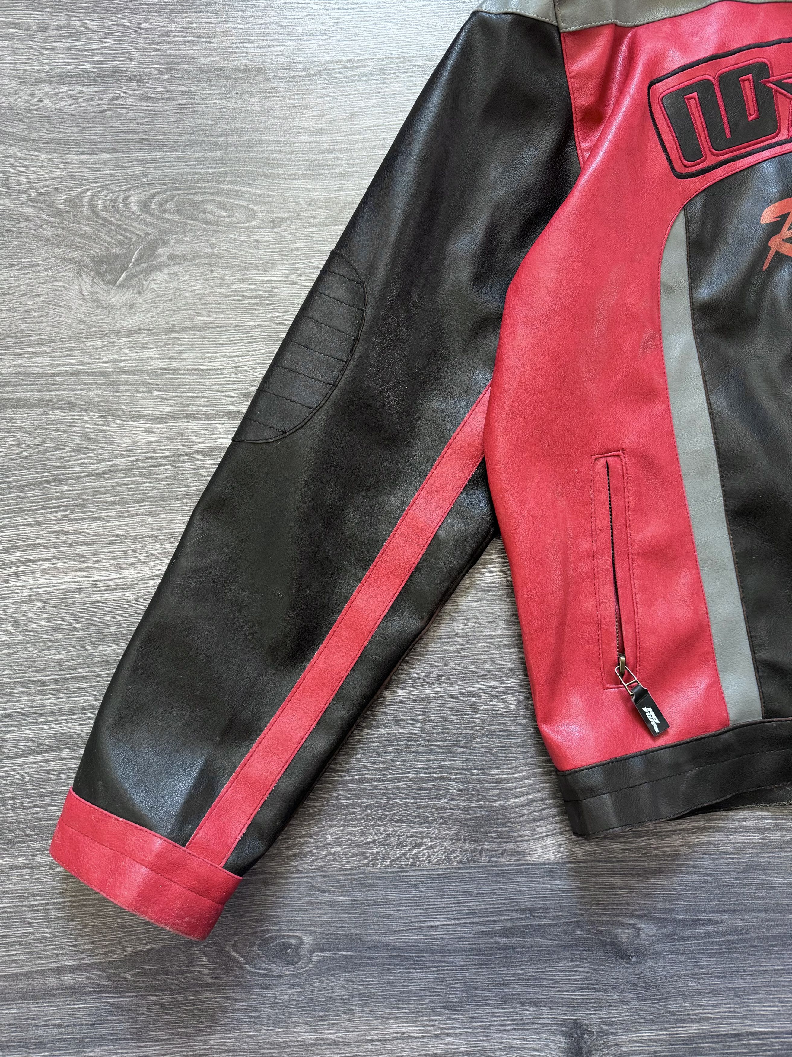 No Fear Vintage No Fear PVC Leather Jacket Y2K Size US L / EU 52-54 / 3 - 5 Thumbnail