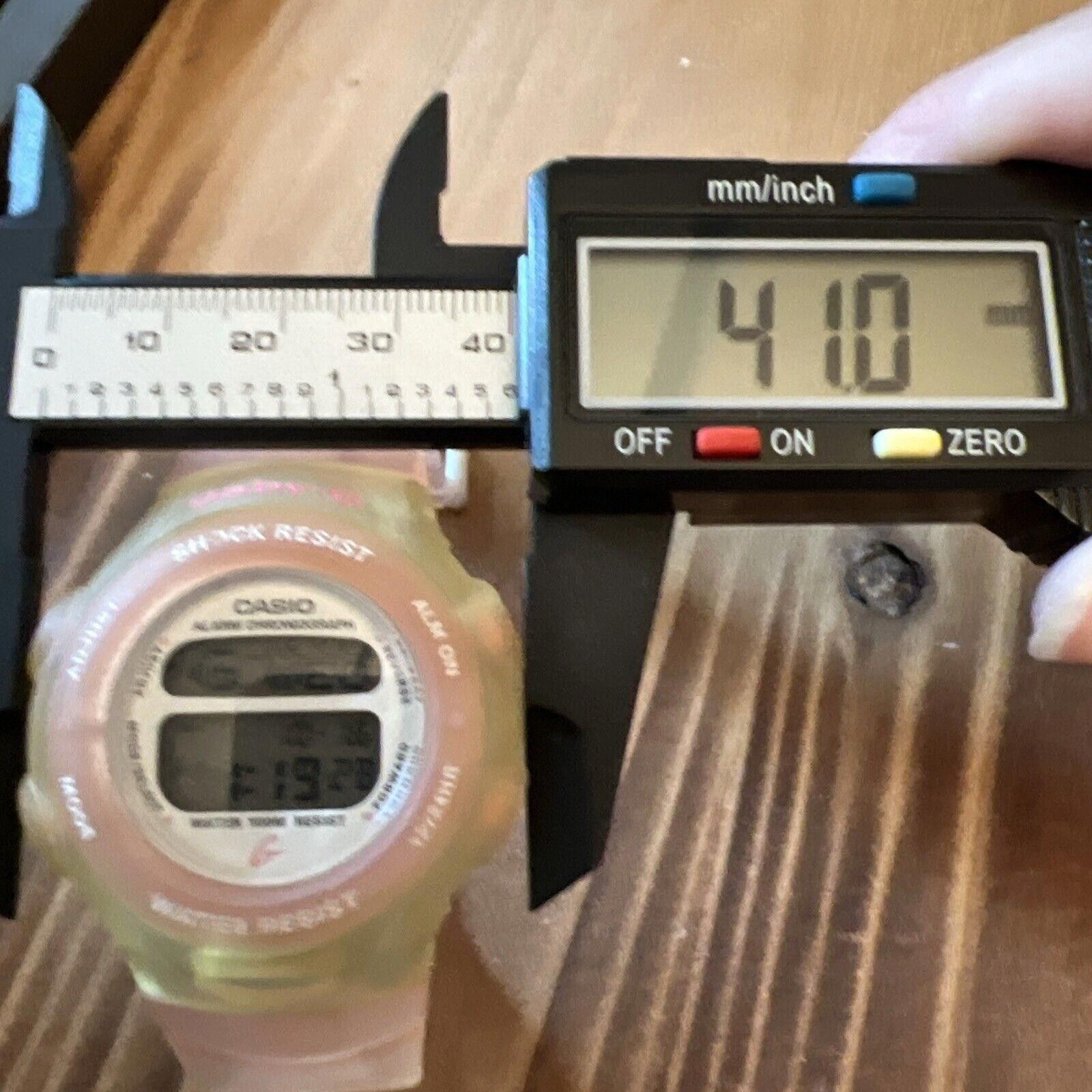 G Shock Rare Baby G Shock Bg-142 New Battery Size ONE SIZE - 8 Thumbnail