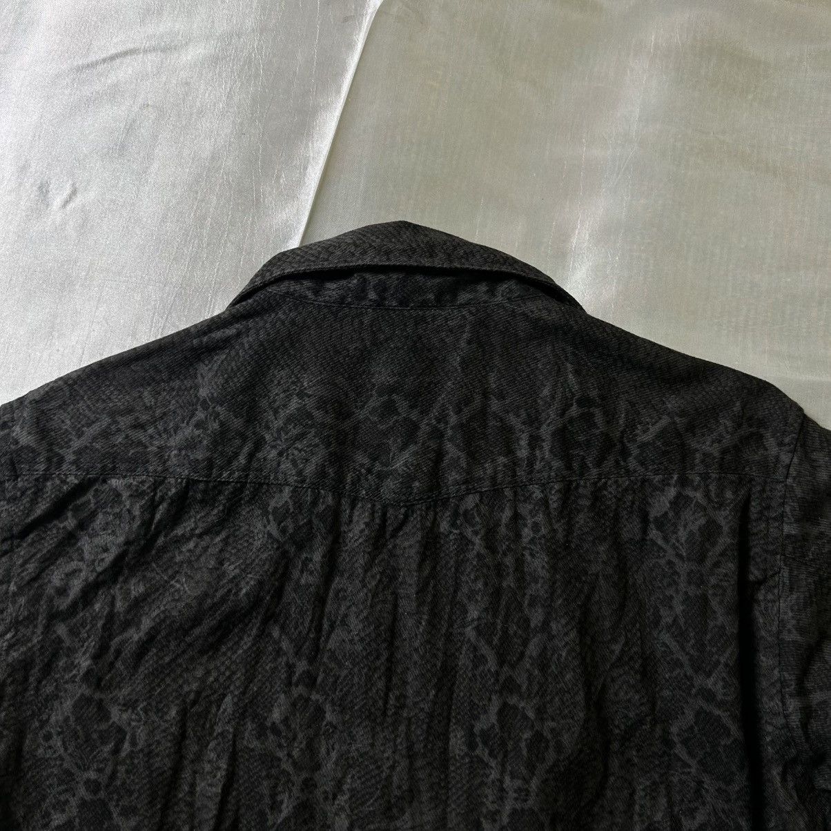 Tornado Mart Tornado Mart Snake Pattern Button Up Shirt Size S / US 4 / IT 40 - 6 Thumbnail
