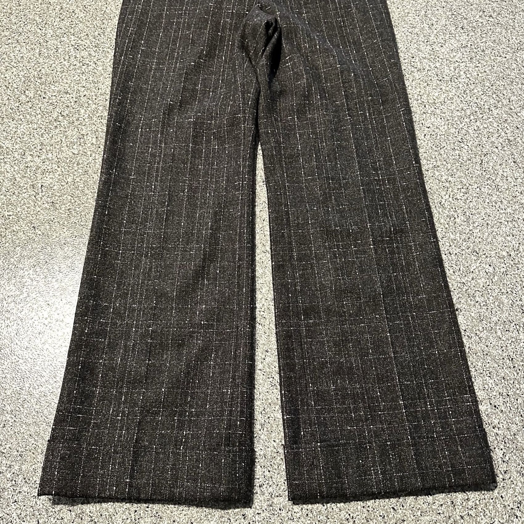 Ann Taylor Ann Taylor Loft Pants Women's 6 30x31 Brown Wool Blend Straight Leg Trousers Size 28" / US 6 / IT 42 - 3 Thumbnail