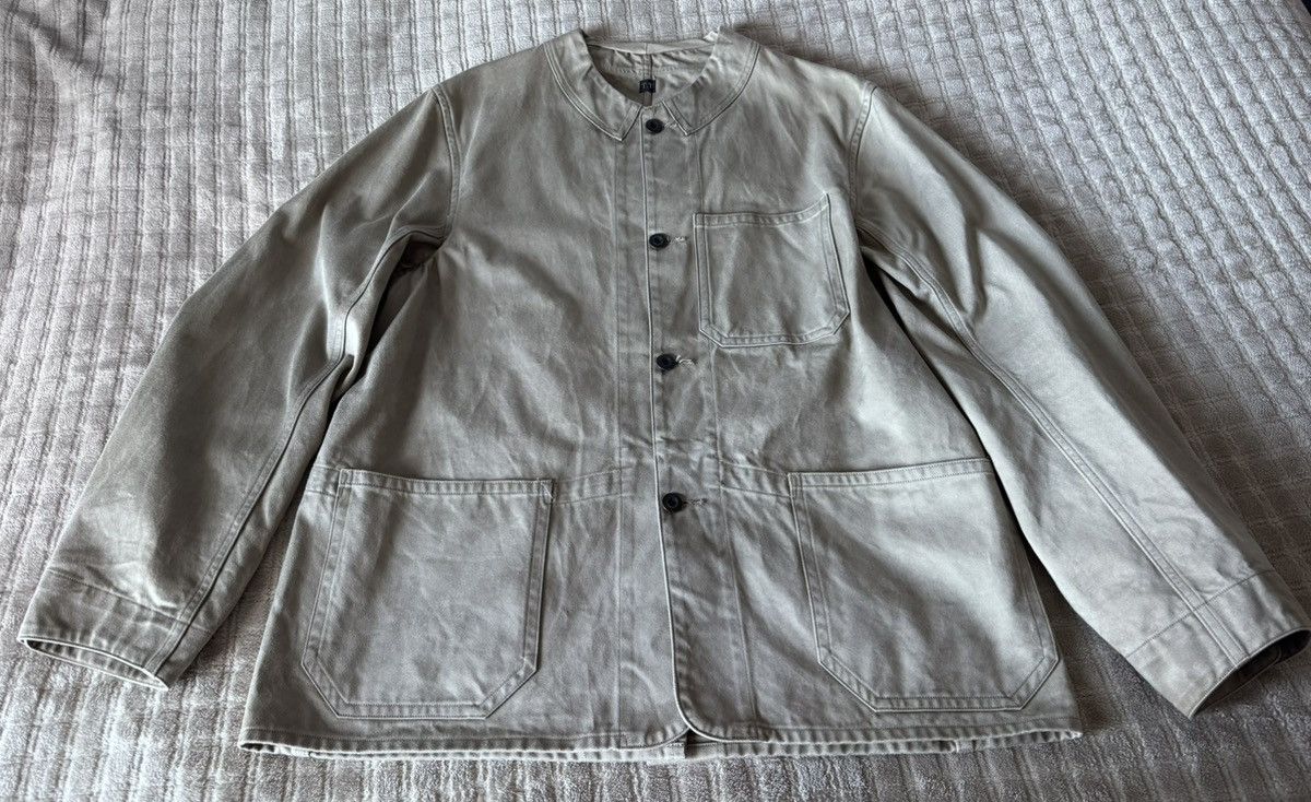 Taiga Takahashi Lot.315 Railroad Jacket - Logwood Dyed Gray