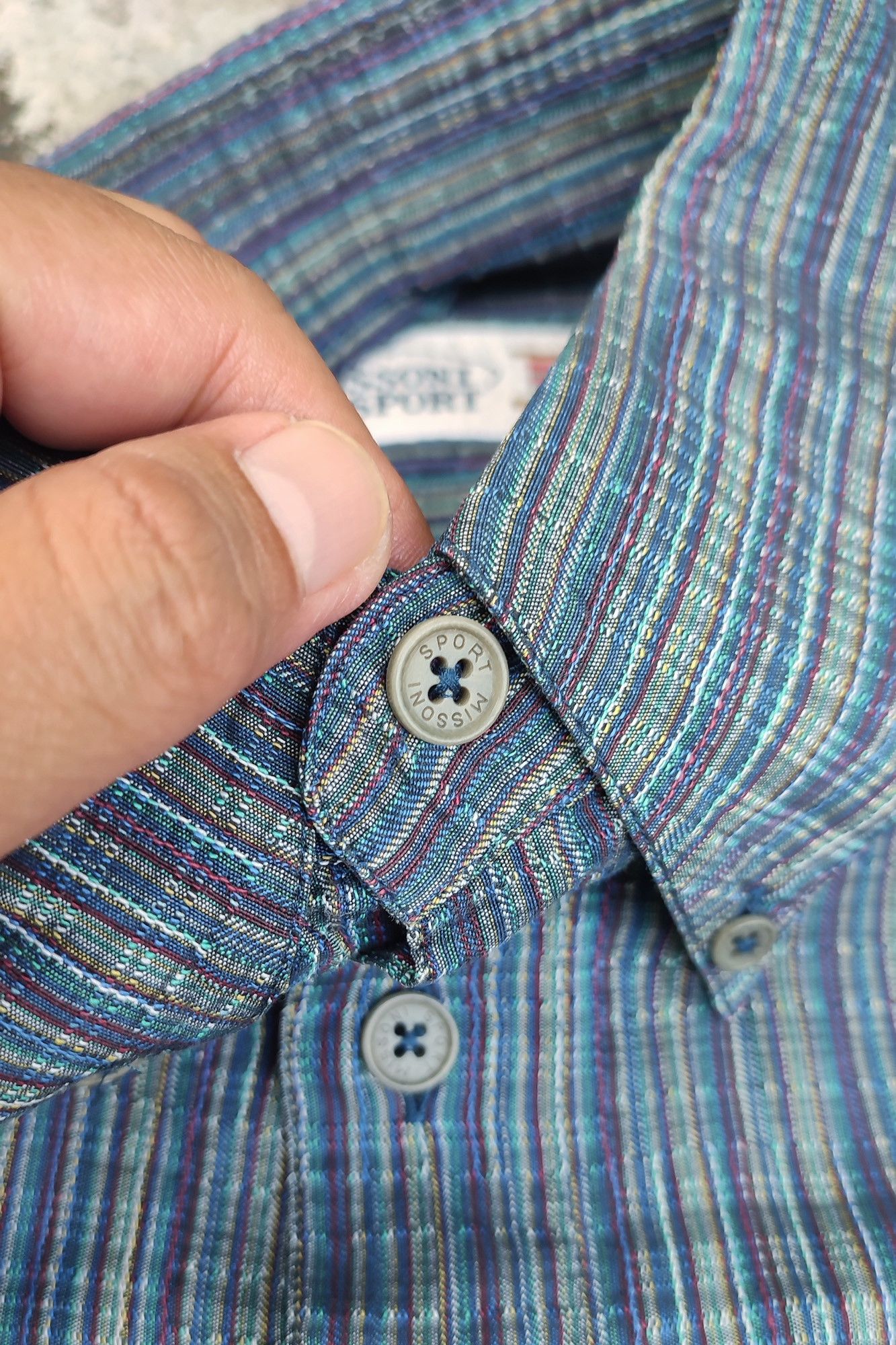 If Six Was Nine × Missoni Missoni Sport Vintage shirt Size US M / EU 48-50 / 2 - 4 Thumbnail