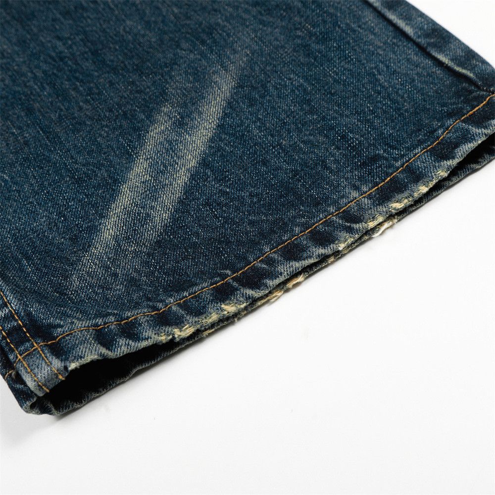 Jean American retro loose casual punk ripped washed jeans Size US 32 / EU 48 - 5 Thumbnail