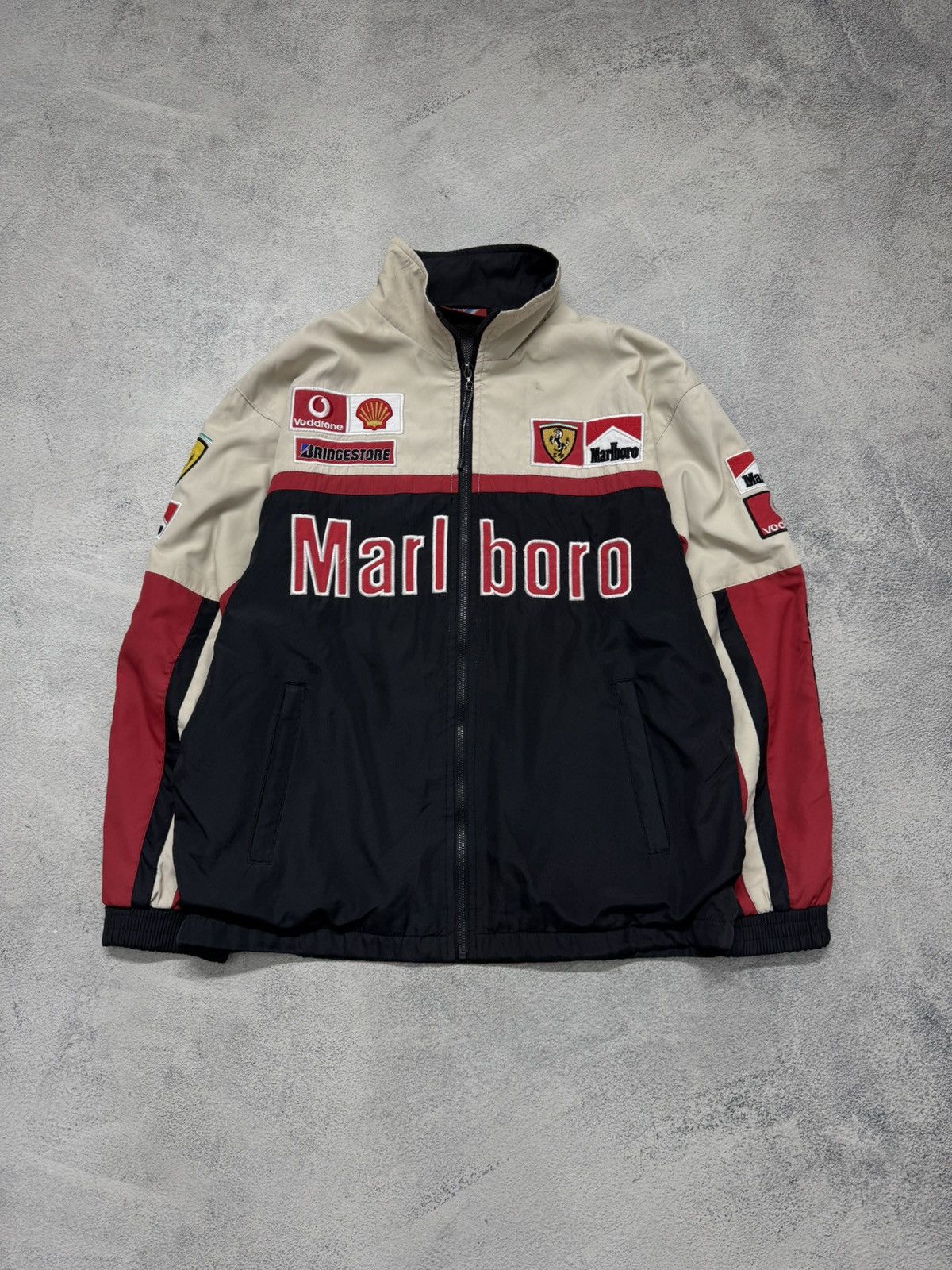 Ferrari Vintage Ferrari Marlboro Men Racing Jacket Schumacher 90’s Size US XL / EU 56 / 4 - 4 Thumbnail