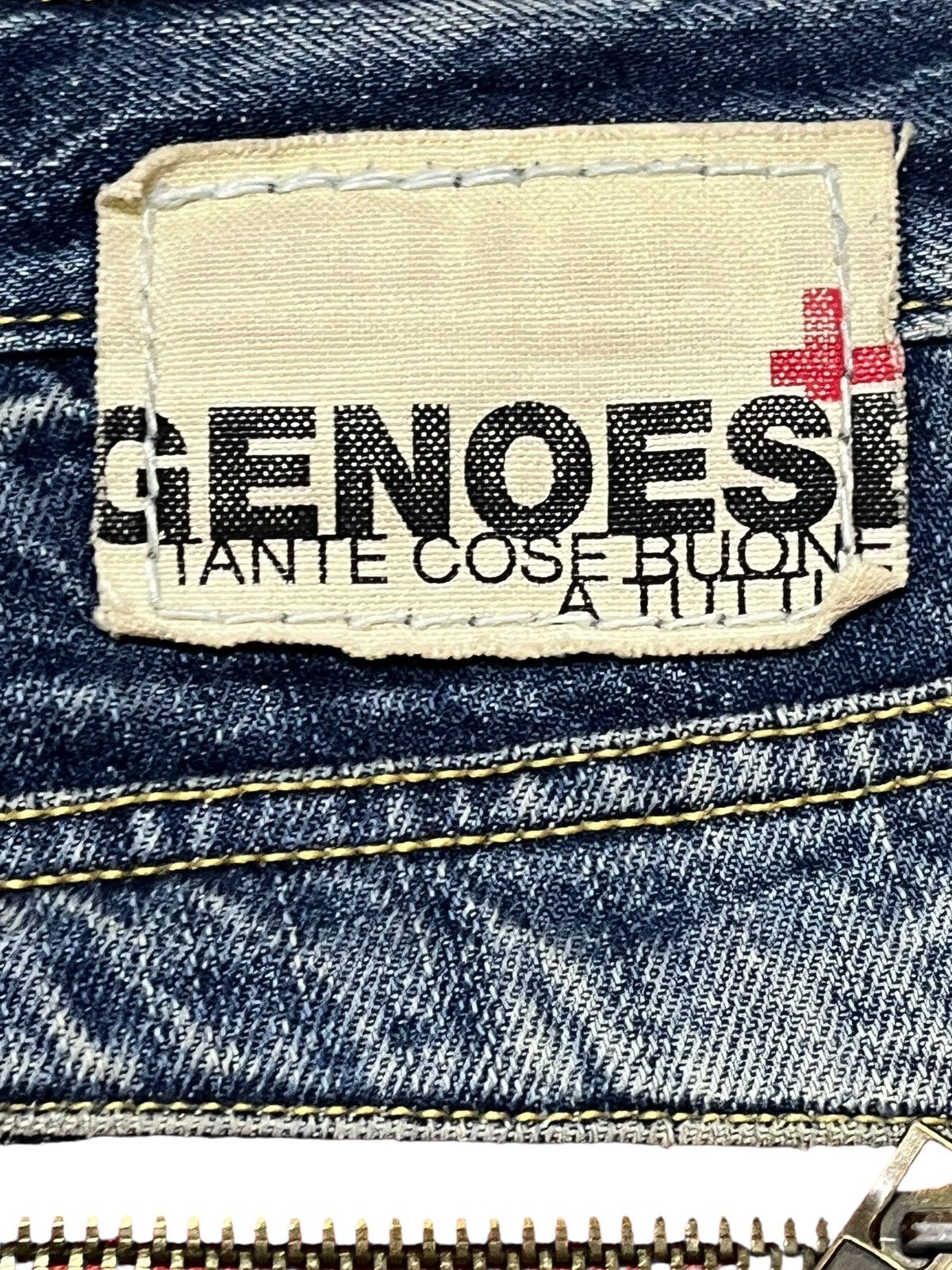 KOJIMA GENES Vintage Genoese Avant Garde Seditionaries Denim Size US 33 - 10 Thumbnail