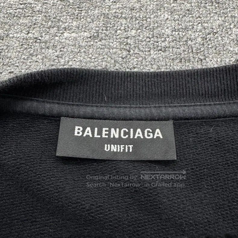 Balenciaga Balenciaga Embroidered Logo Layered Sweater. Size US S / EU 44-46 / 1 - 2 Thumbnail