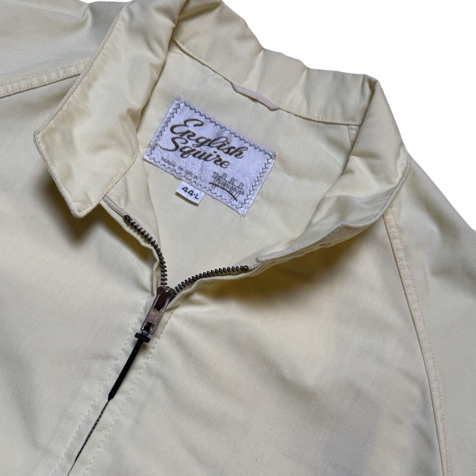 Vintage Vintage 60s English Squire Jacket 44 L Cropped Work Wear Size US L / EU 52-54 / 3 - 3 Thumbnail
