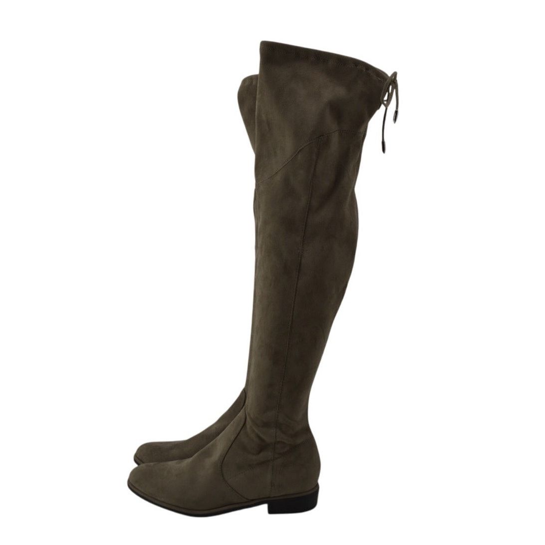 Marc Fisher Marc Fisher Hulie Over the Knee Boots Stretch Preppy Sz 7.5M Size US 7.5 / IT 37.5 - 1 Thumbnail