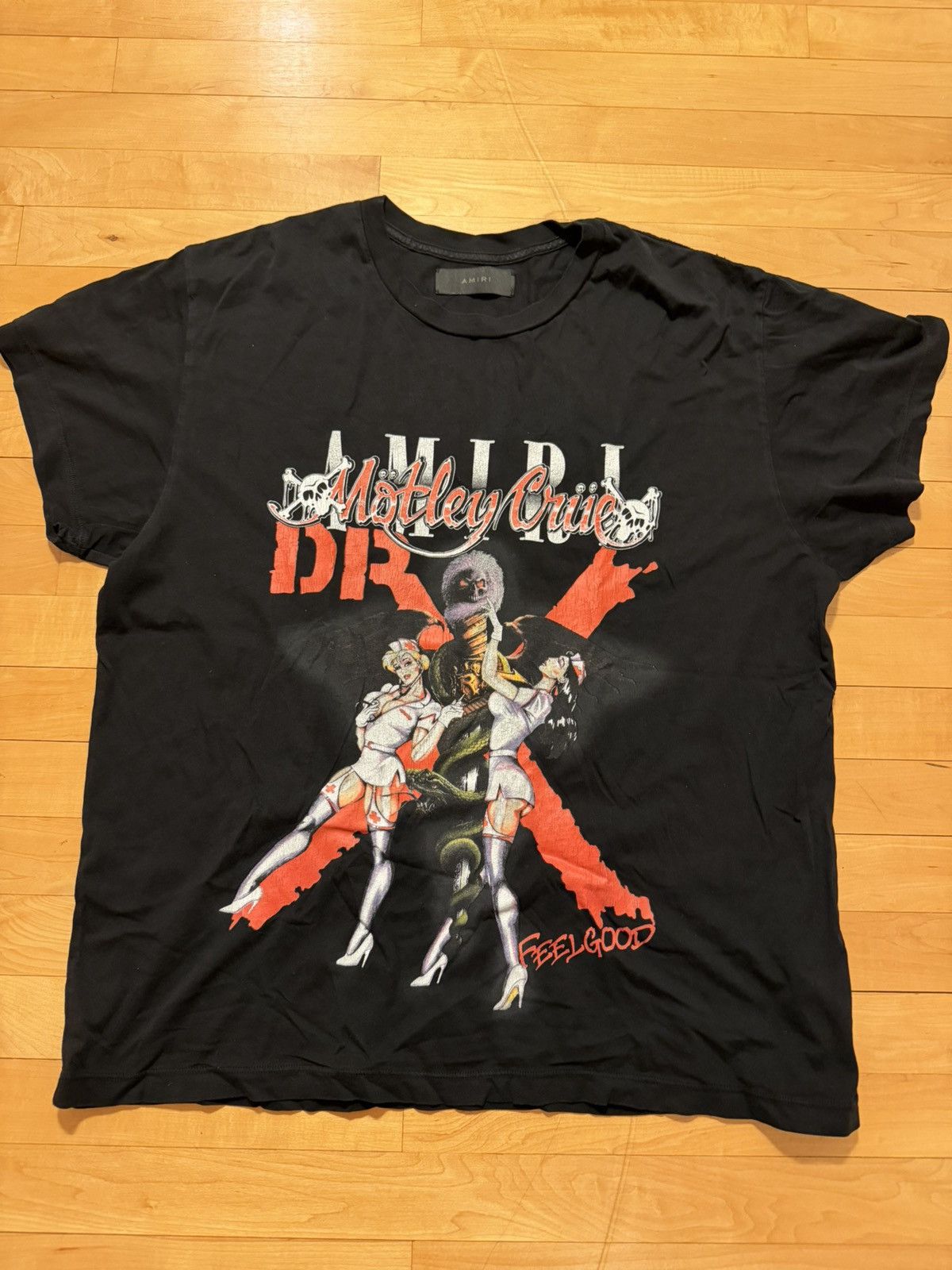 Amiri Amiri x Motley Crue T-Shirt Size US L / EU 52-54 / 3 - 1 Thumbnail