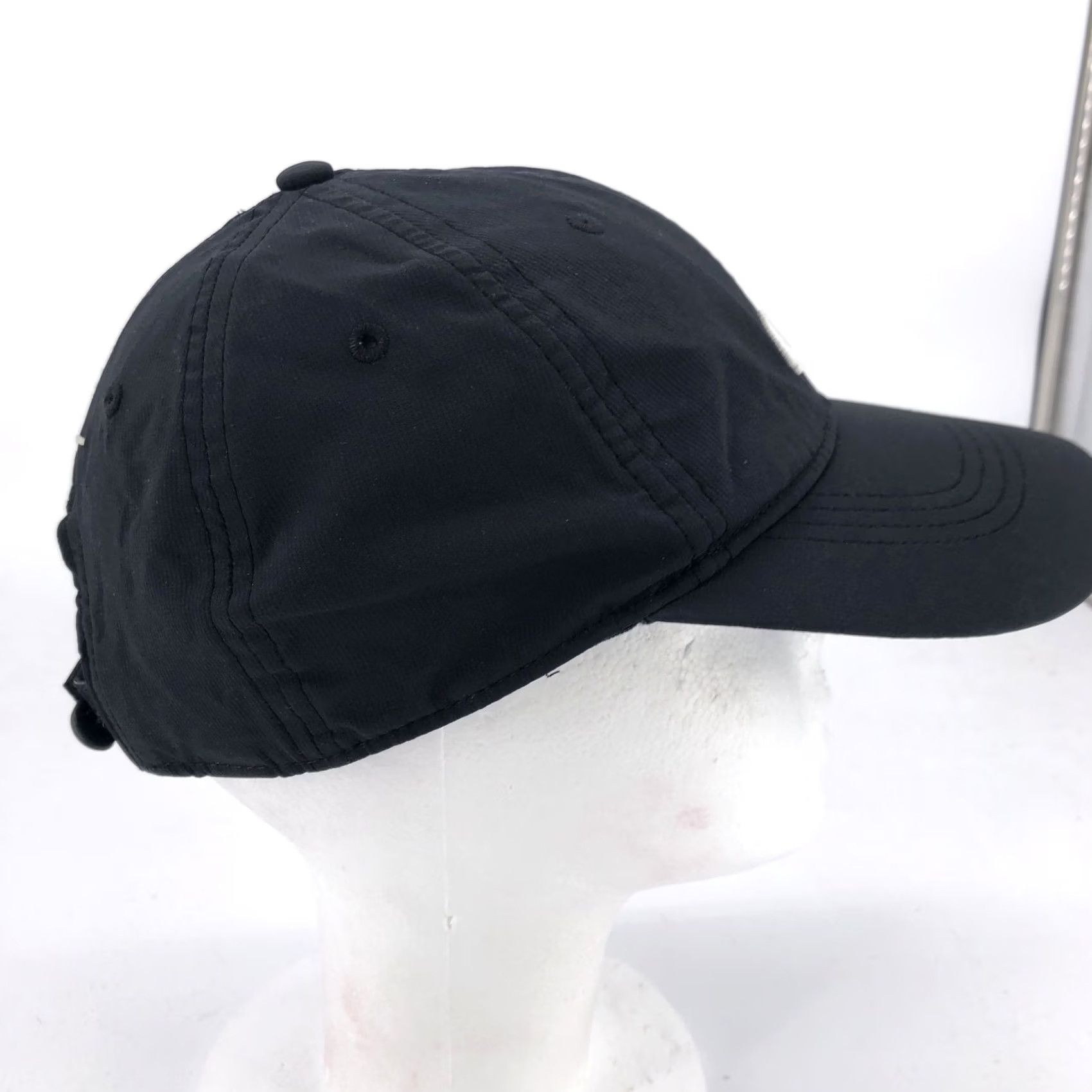 Nike Nike Hat Cap Strap Back Black Legacy91 Dri-FIT Athletic Golf Embroidered Mens Size ONE SIZE - 2 Thumbnail