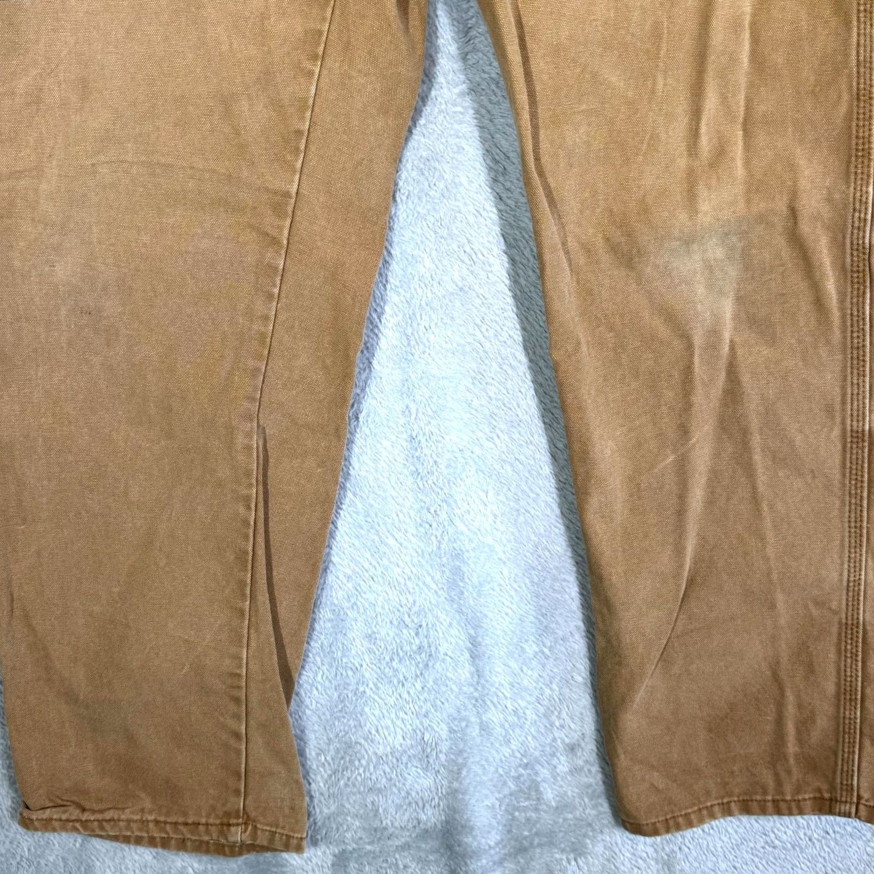Dickies Dickies Carpenter Jeans Men’s 34x32 Brown Denim Relaxed Fit Straight Leg Jeans Mens Size US 34 / EU 50 - 5 Thumbnail