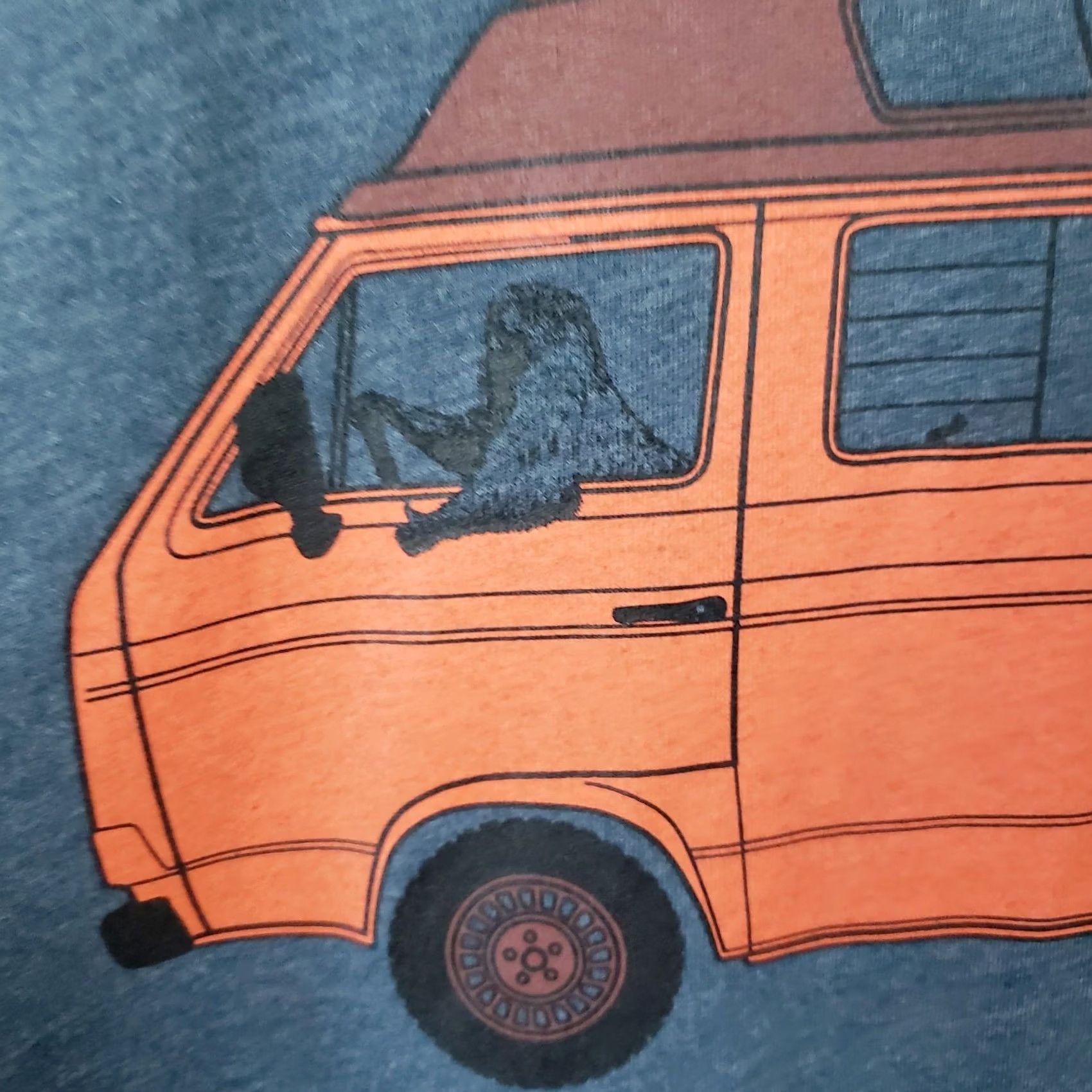 Marmot Marmot Van Life Tee Short Sleeve Mens XXL Gray Jersey Crew Neck Van Graphic Front T-Shirt Size US 39 - 6 Thumbnail