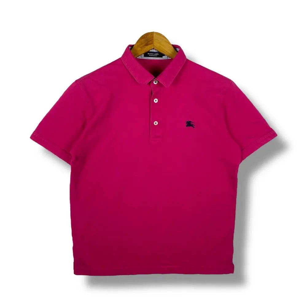 Burberry BURBERRY BLACK LABEL Small Pony Logo Polo Shirt Size 3 Size M / US 6-8 / IT 42-44 - 1 Thumbnail