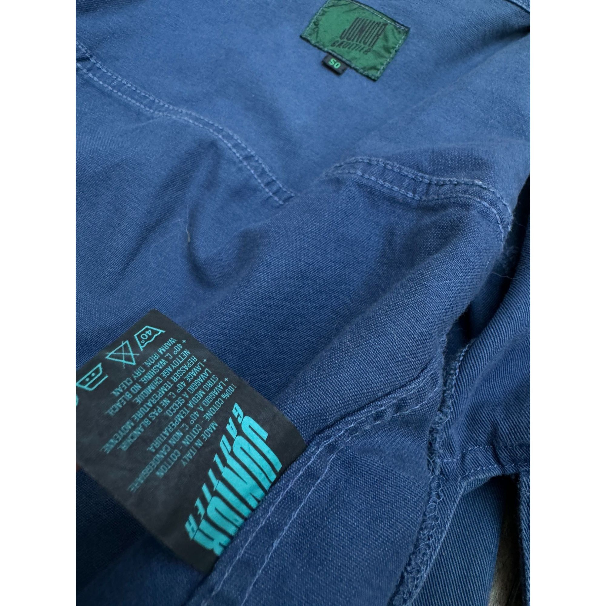 Jean Paul Gaultier SS 1989 Voyage Autour du Monde Blue Cage Jacket Size US S / EU 44-46 / 1 - 6 Thumbnail