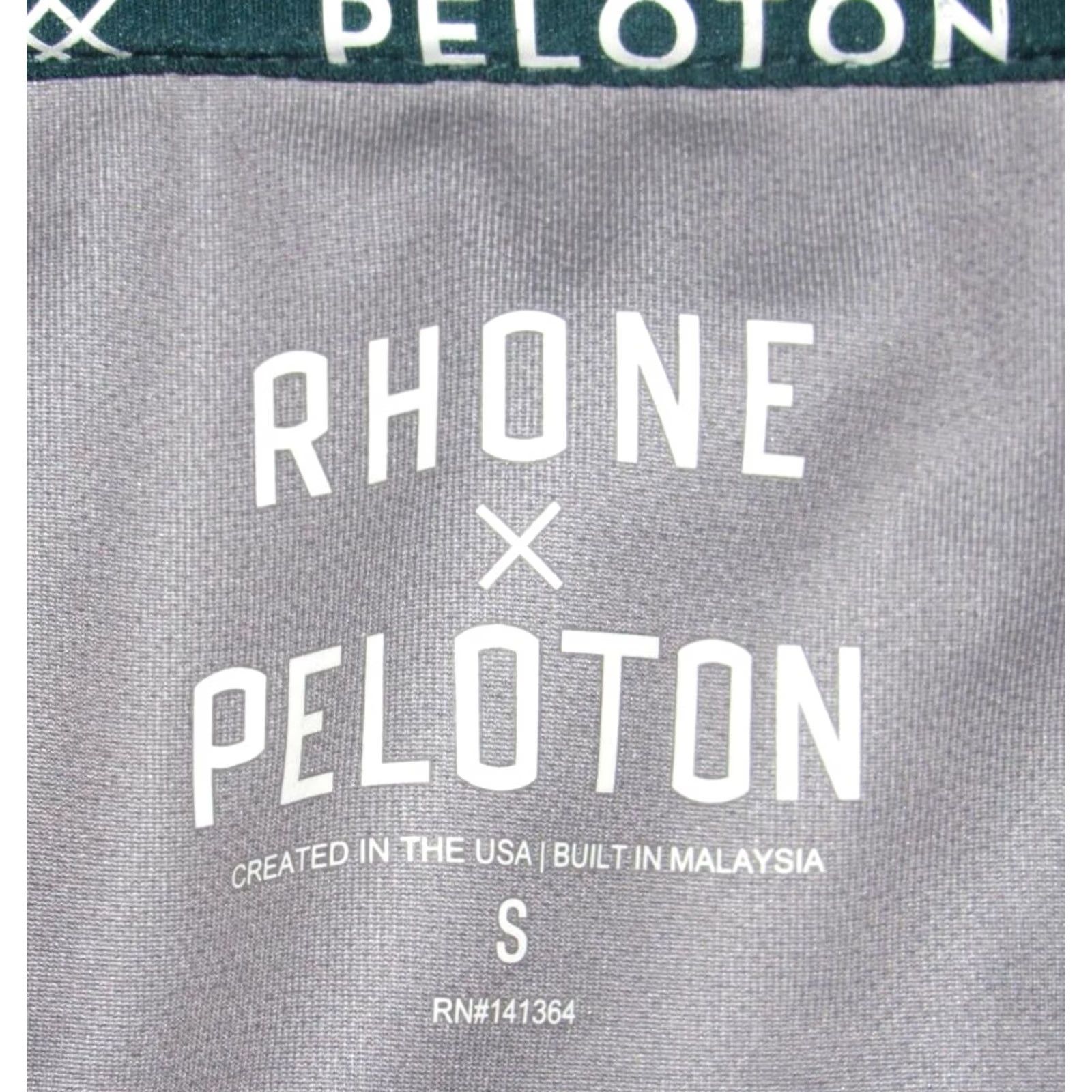 Rhone RHONE x PELOTON Full Zip Jacket Small S Black Green Windbreaker Mens Size US S / EU 44-46 / 1 - 4 Thumbnail