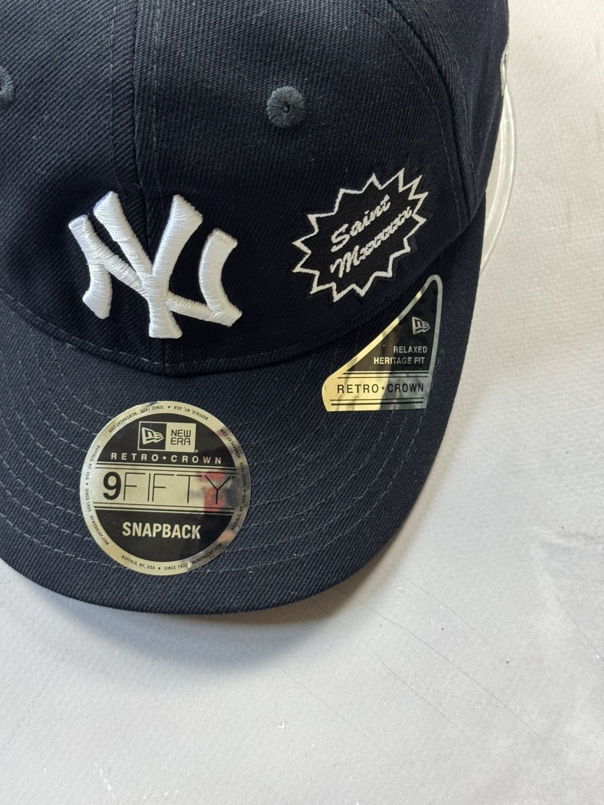 Ss25 Saint Michael x New Era NY Yankees Hat(Navy)