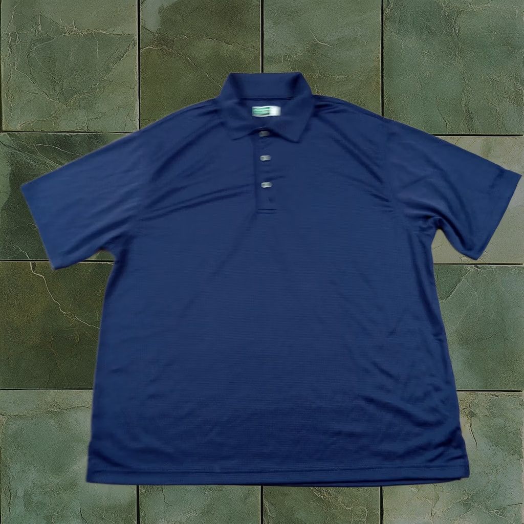 Ben Hogan Polo Shirt Golf Performance Blue Short Sleeve Casual Outdoors 2XL Mens, Men's (Size Xxl)