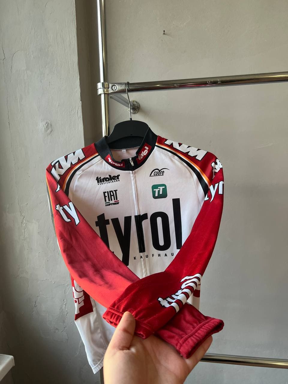 Kappa TYROL KAUFHAUS KAPPA KTM RARE CYCLING BIKE JACKET JERSEY S Size US S / EU 44-46 / 1 - 12 Thumbnail