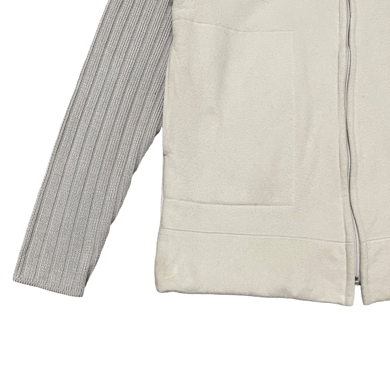 KATO Vintage KaKa Kazutaka Kato Zipper Jacket Knitted Sleeve Size US L / EU 52-54 / 3 - 3 Thumbnail