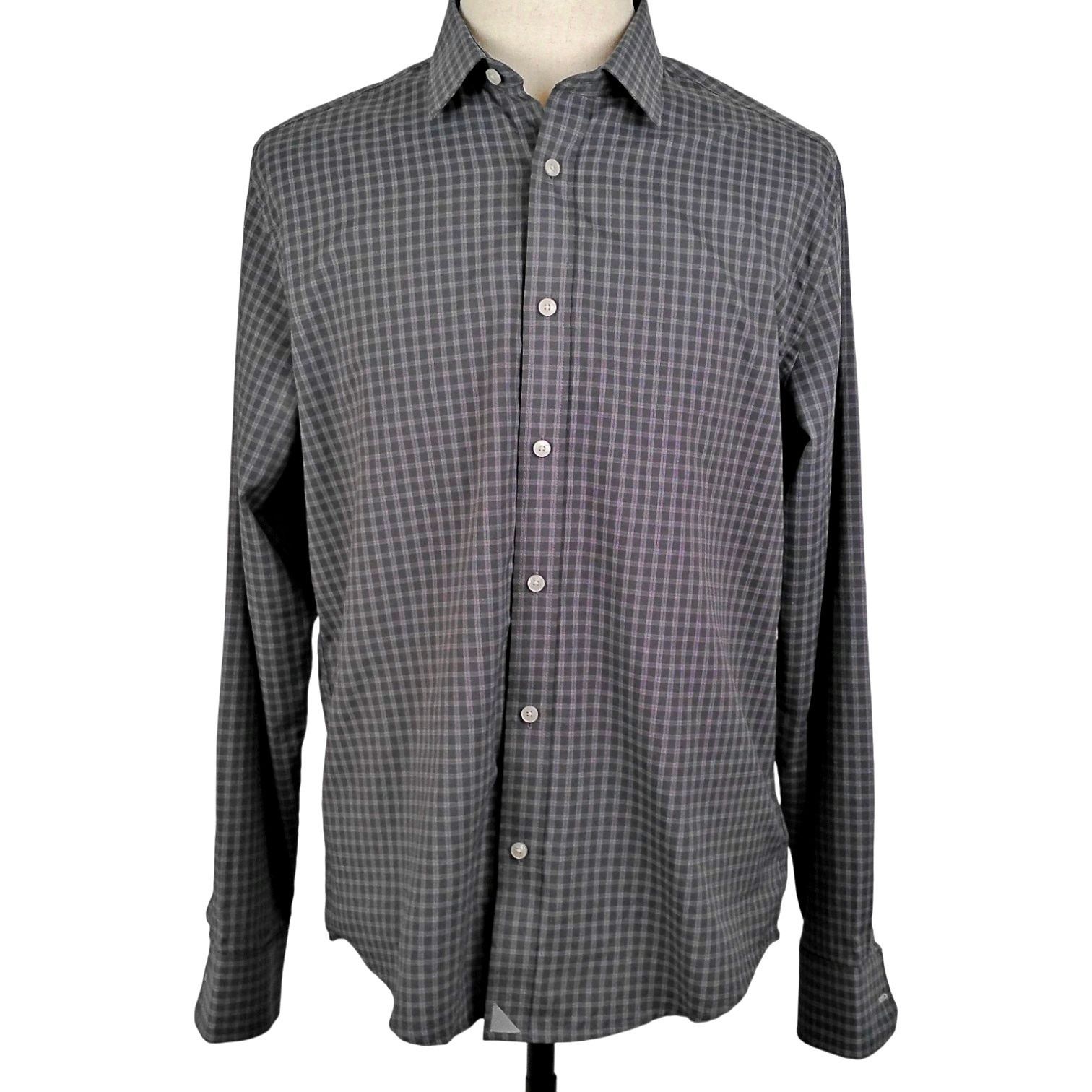 UNTUCKit UNTUCKit All-Day Performance Slim Fit Button Down Shirt Size US L / EU 52-54 / 3 - 2 Thumbnail