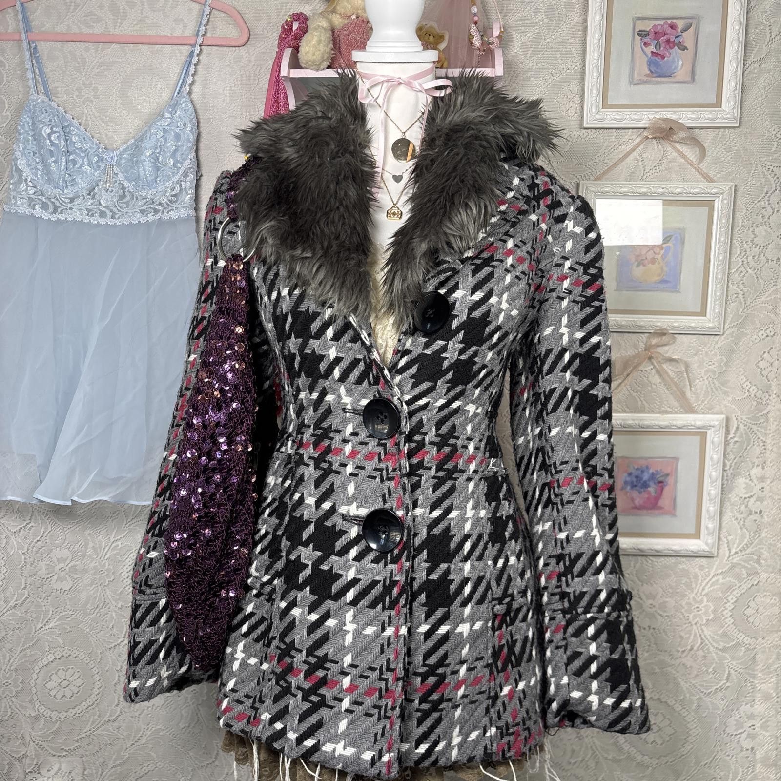 Other y2k fur grunge candie's jacket Size M / US 6-8 / IT 42-44 - 1 Thumbnail