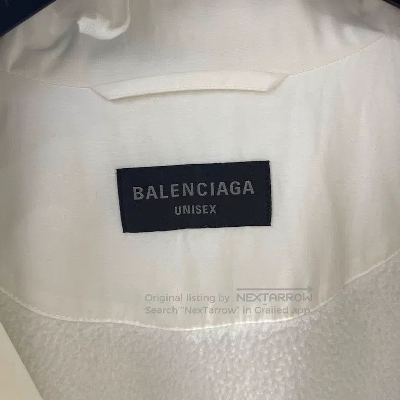 Balenciaga Balenciaga Back embroidered logo jacket coat Size US XS / EU 42 / 0 - 4 Thumbnail