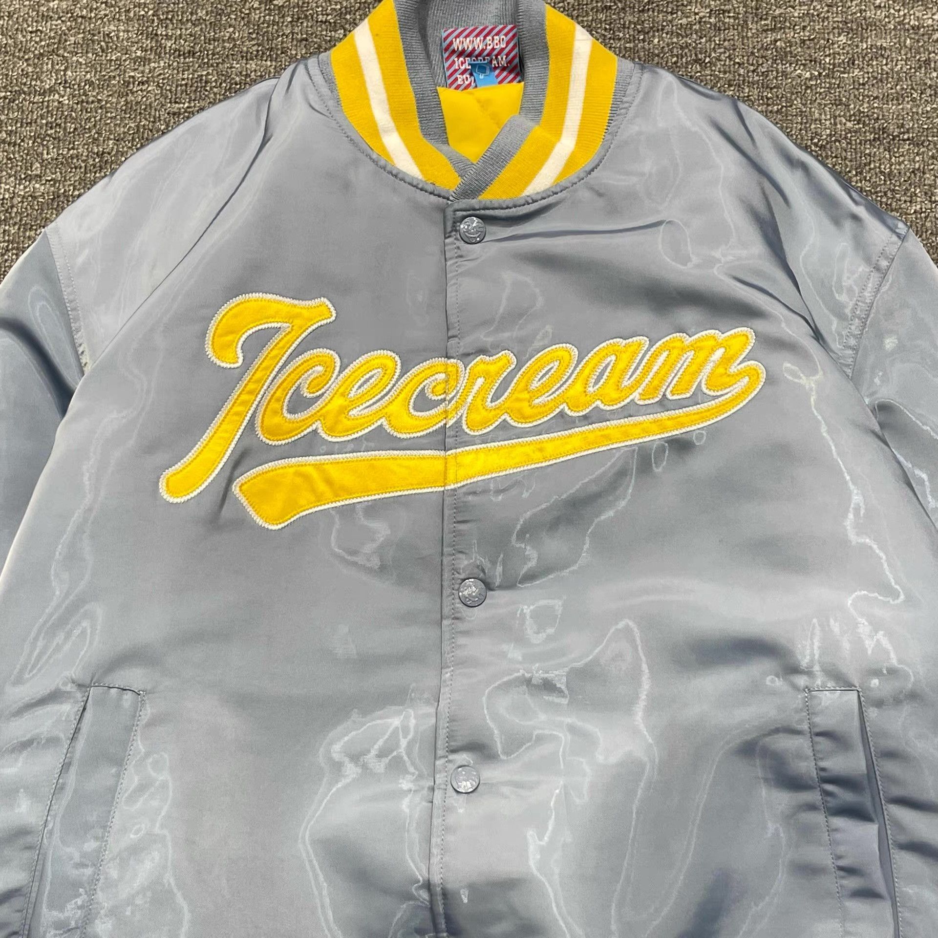 Billionaire Boys Club BBC Baseball Jacket Q5 Size US XXL / EU 58 / 5 - 3 Thumbnail