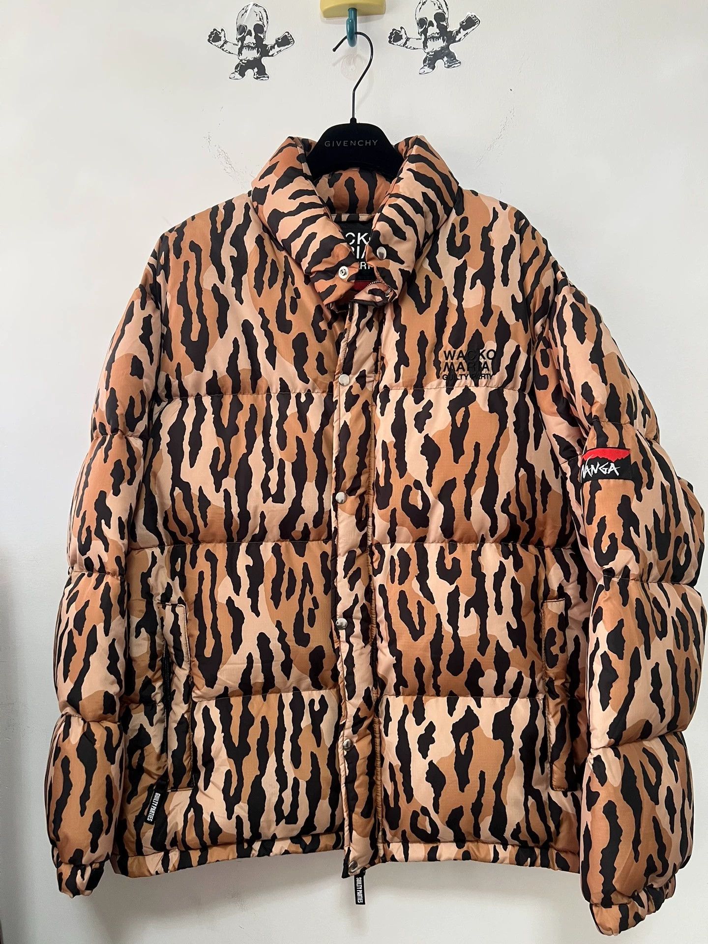 Wacko Maria WACKO MARIA x Nanga collaboration leopard print down jacket Size US L / EU 52-54 / 3 - 1 Thumbnail
